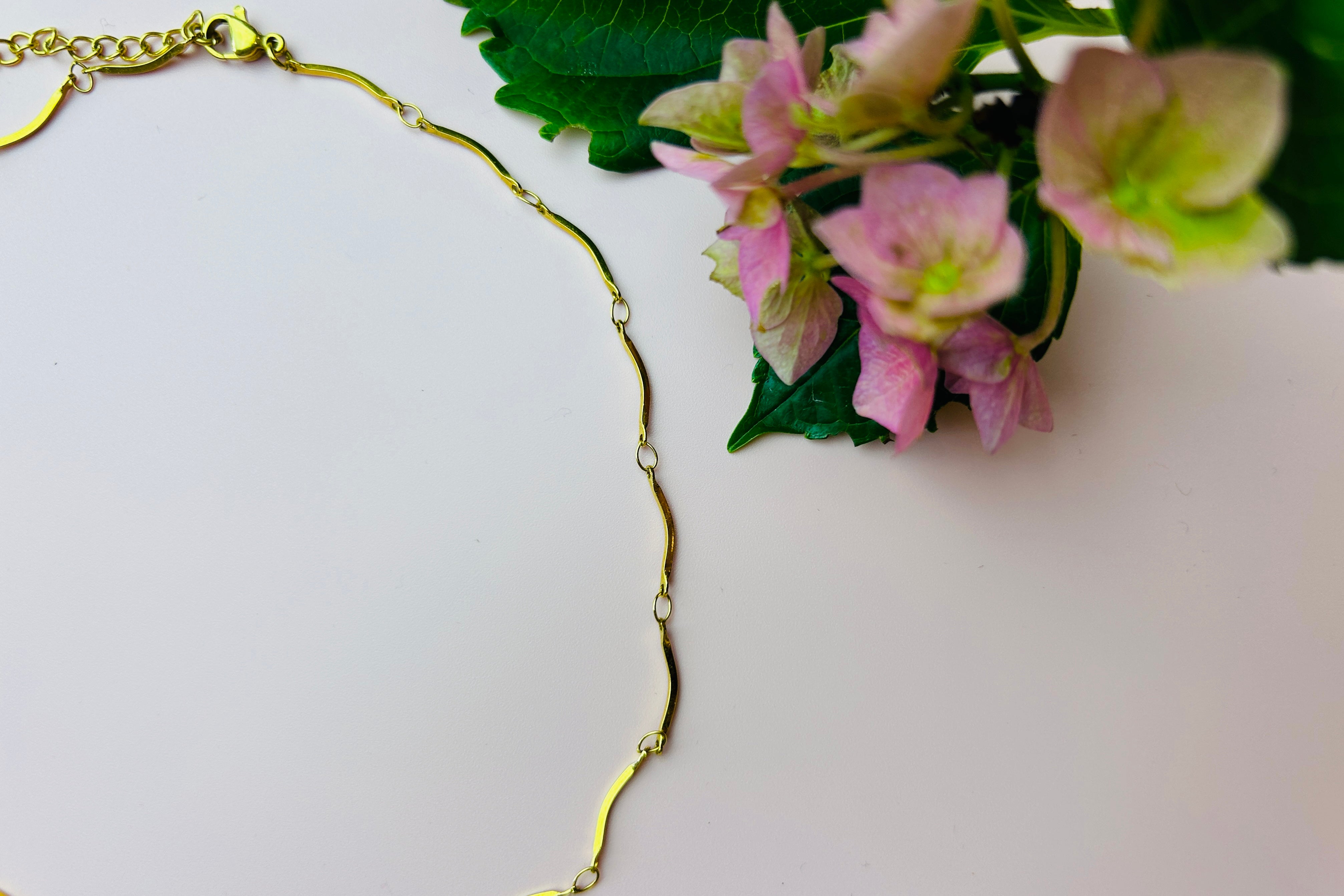 Choker Halskette Wellen