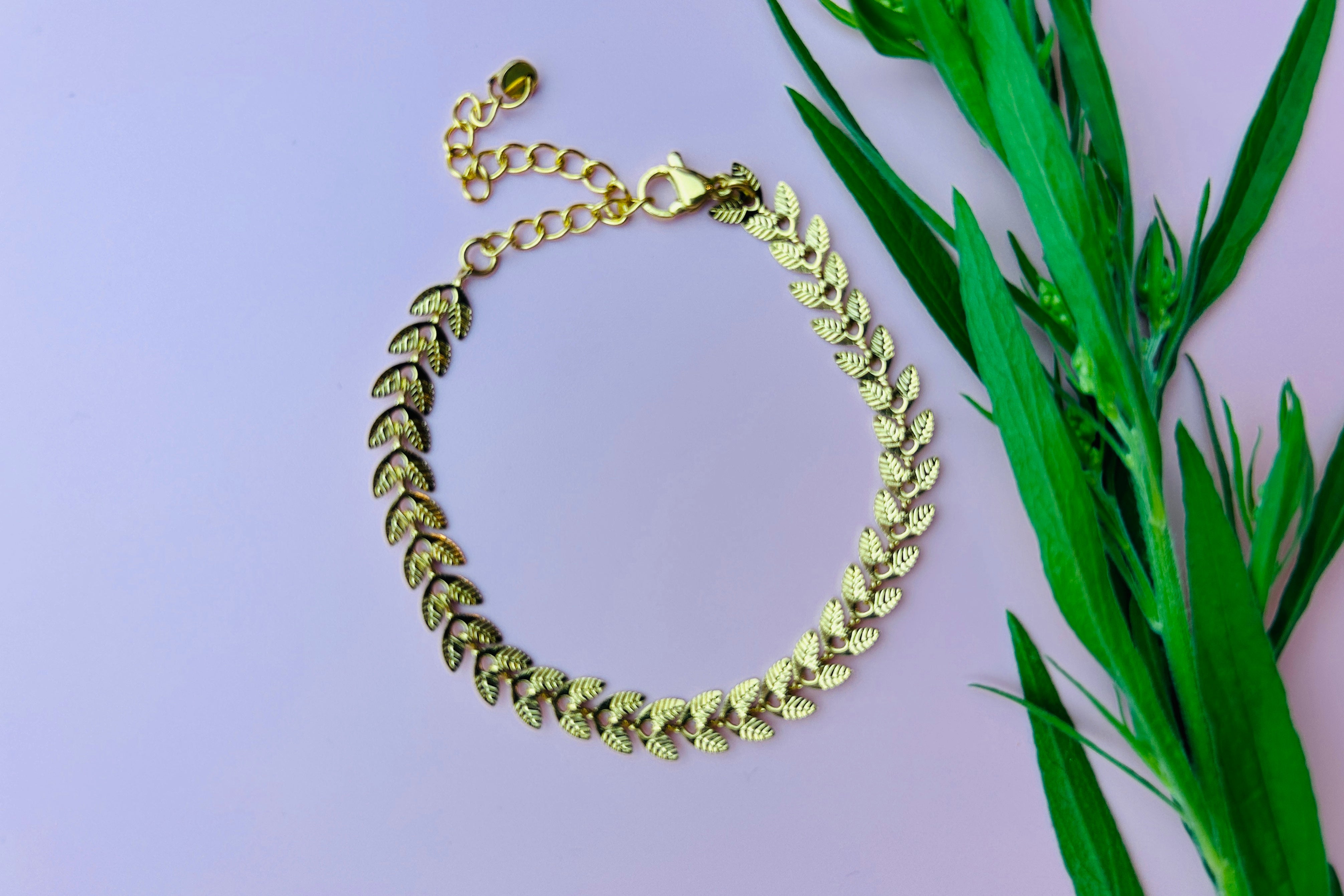 Armband Blätter