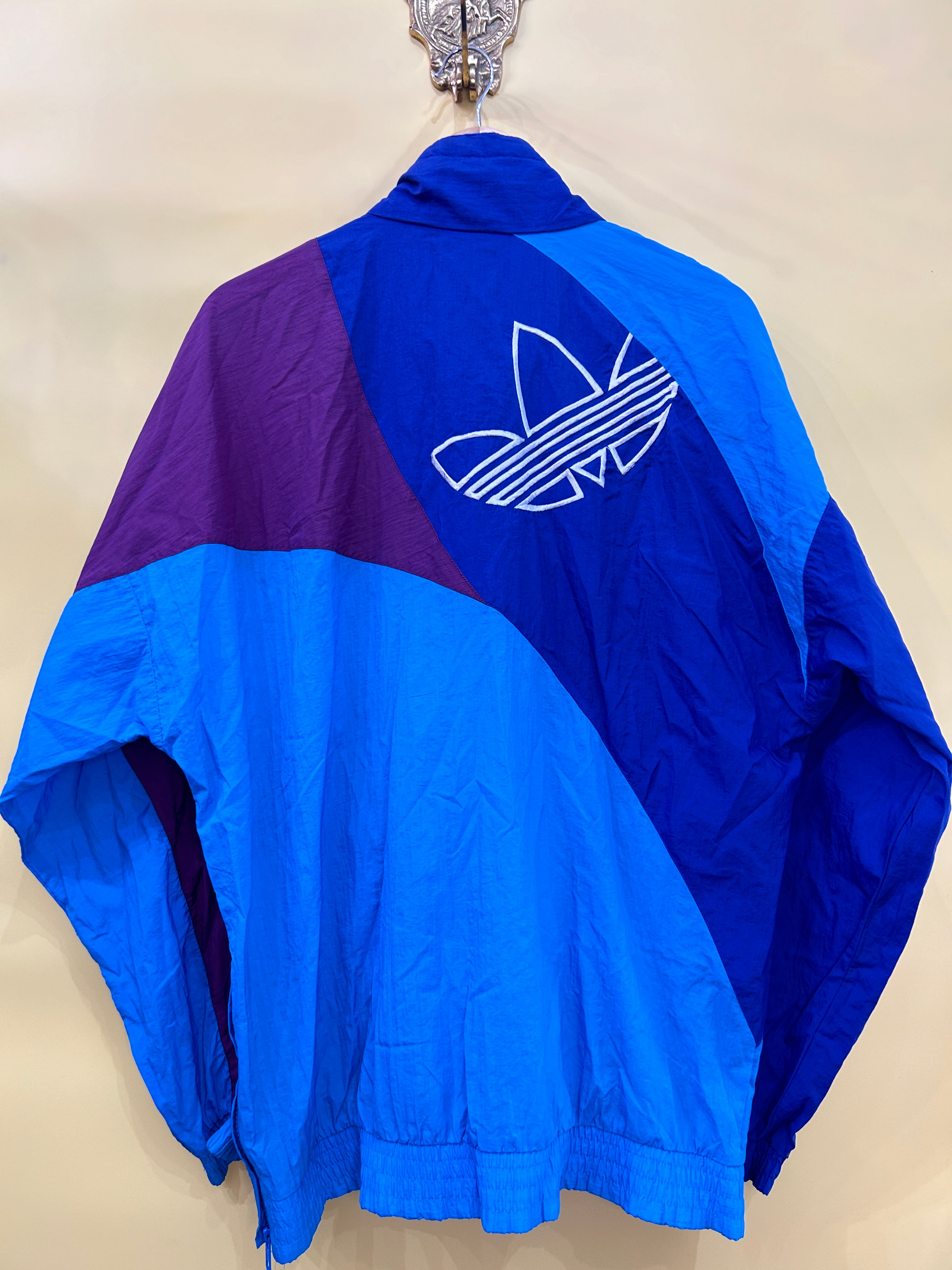 L Vintage Adidas Windbreaker Track Jacket