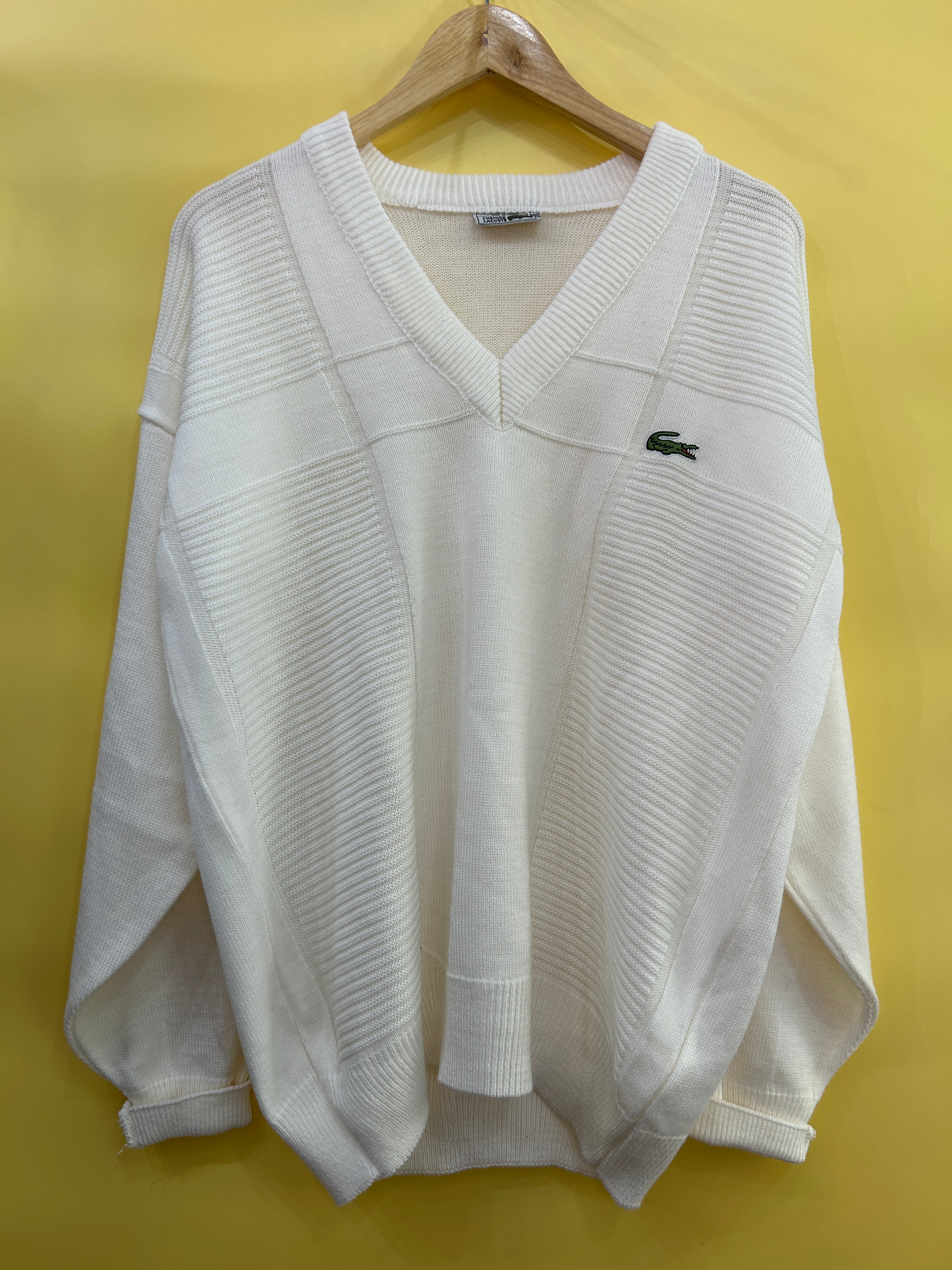 M Vintage Lacost Sweater Classic Style