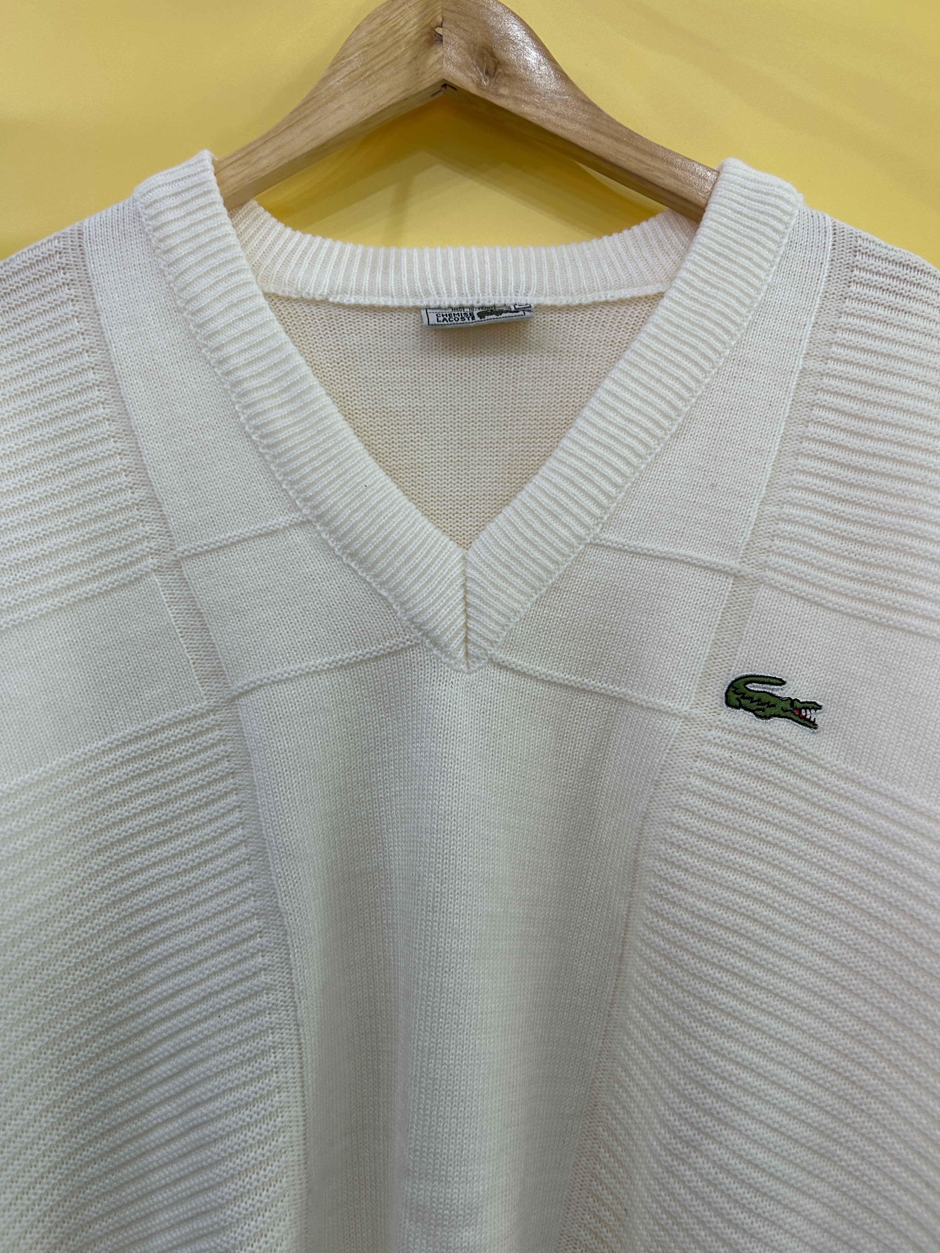 M Vintage Lacost Sweater Classic Style