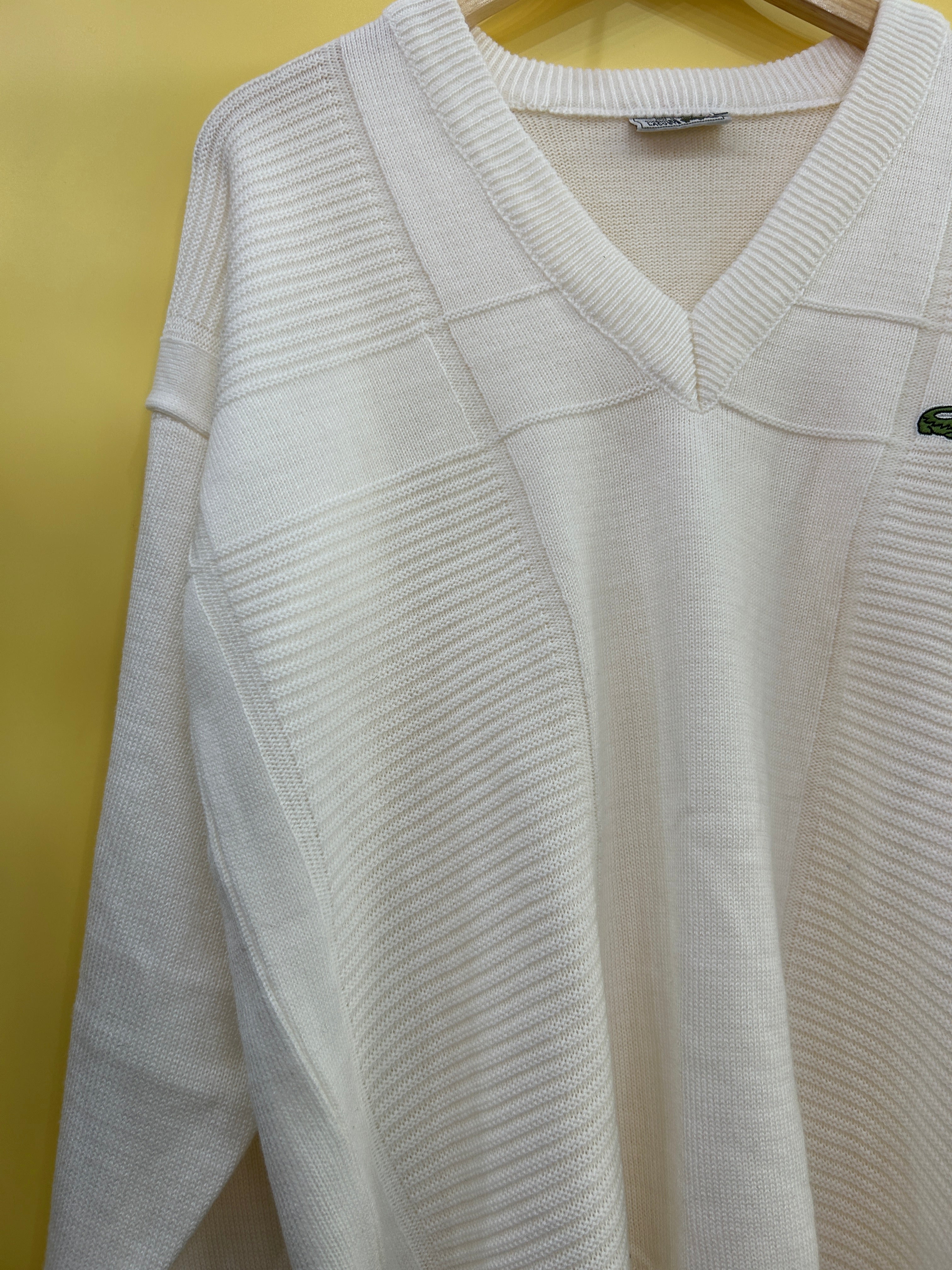 M Vintage Lacost Sweater Classic Style