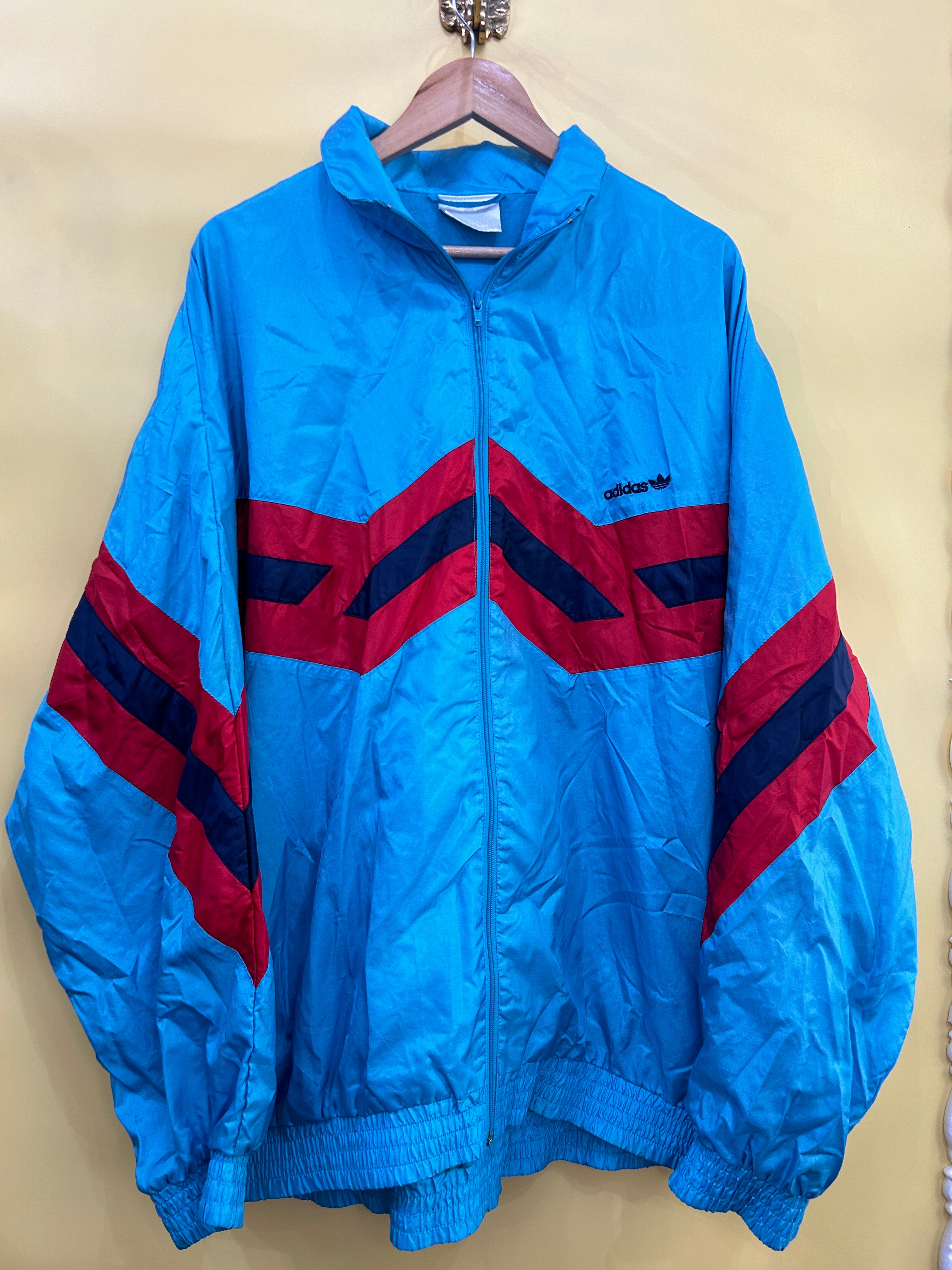 XXL Vintage Adidas Track Jacket blue