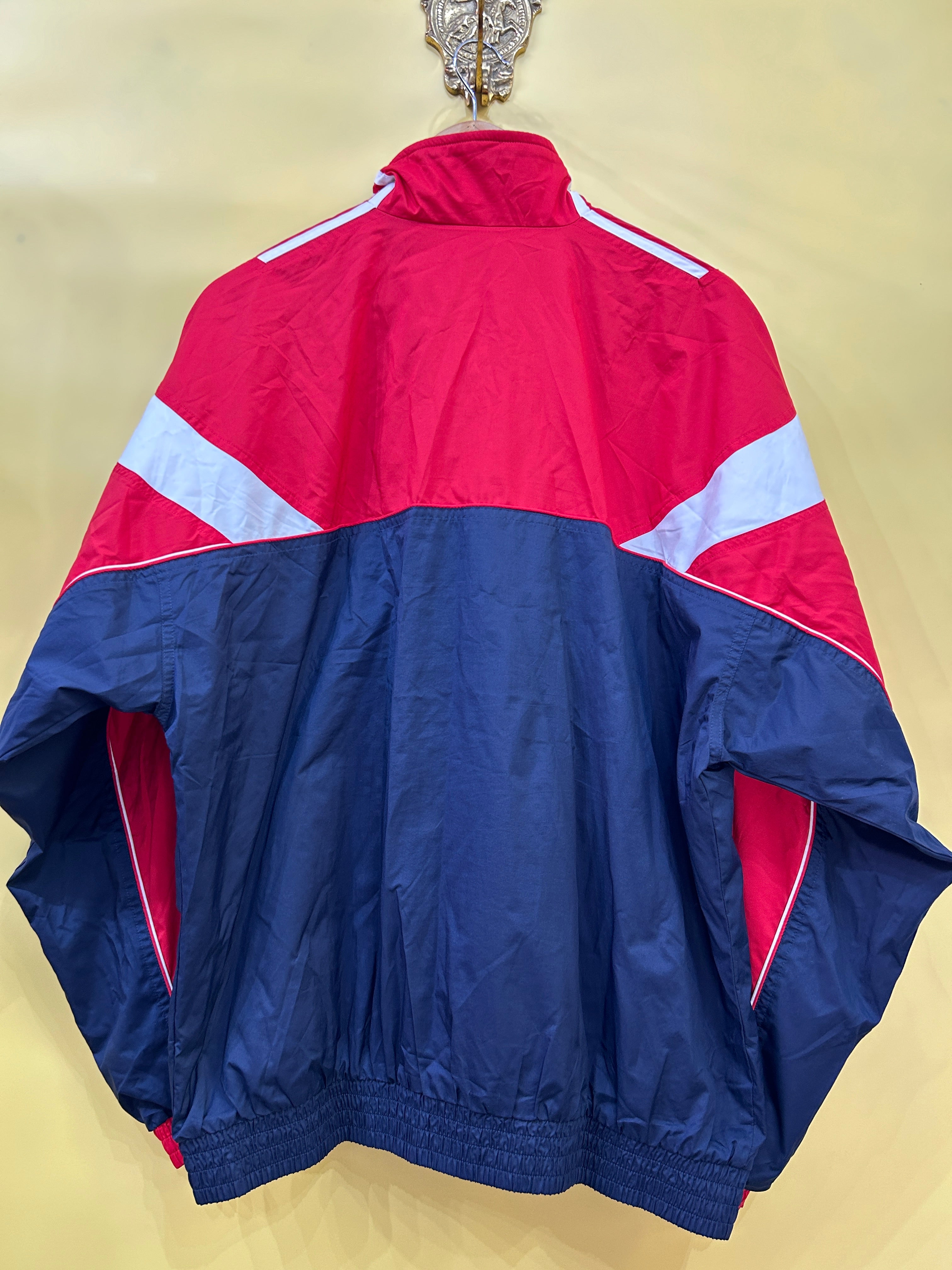 XXL Vintage Adidas Windbreaker red blue