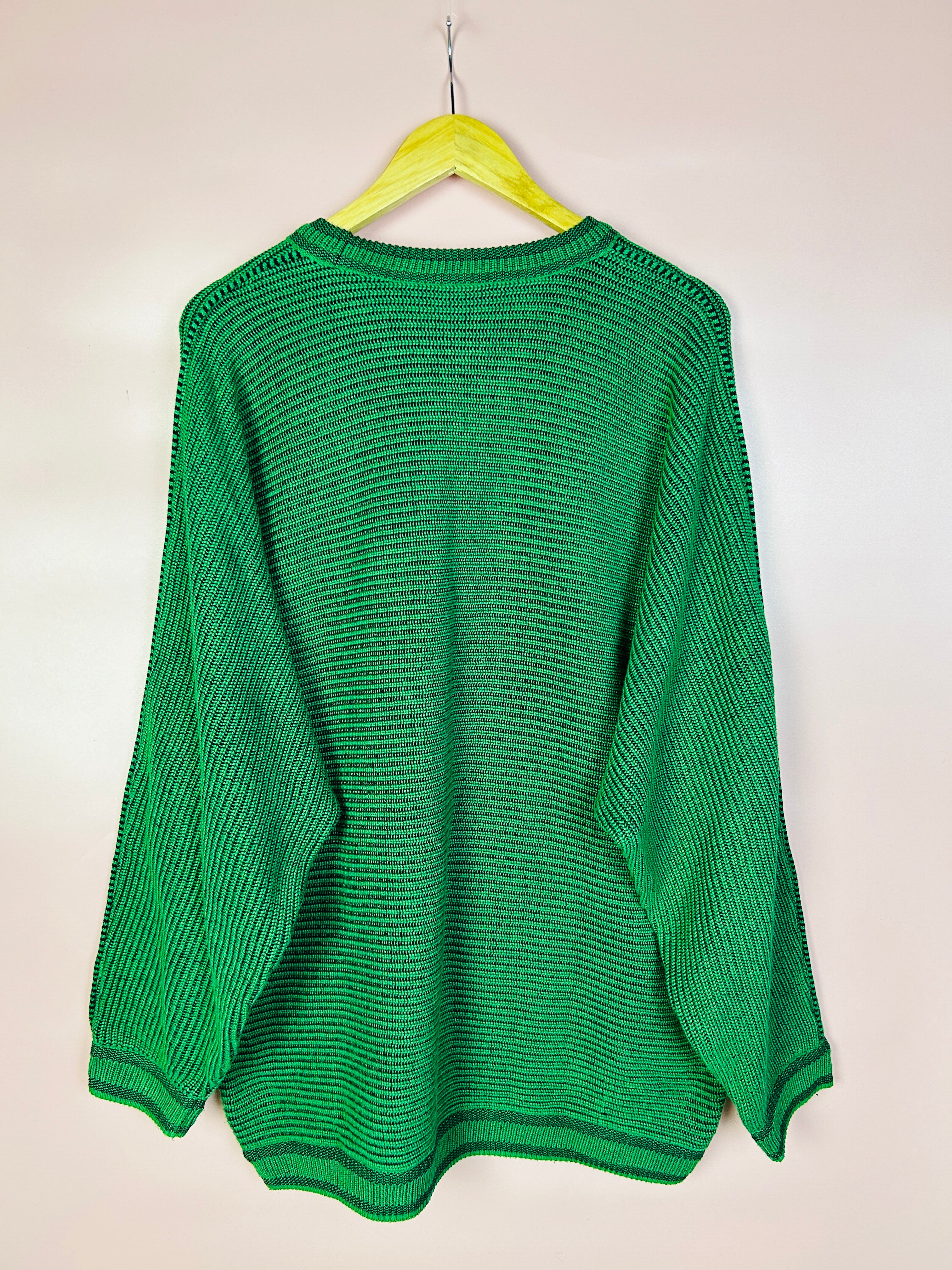XL Carlo Colucci Pullover grün