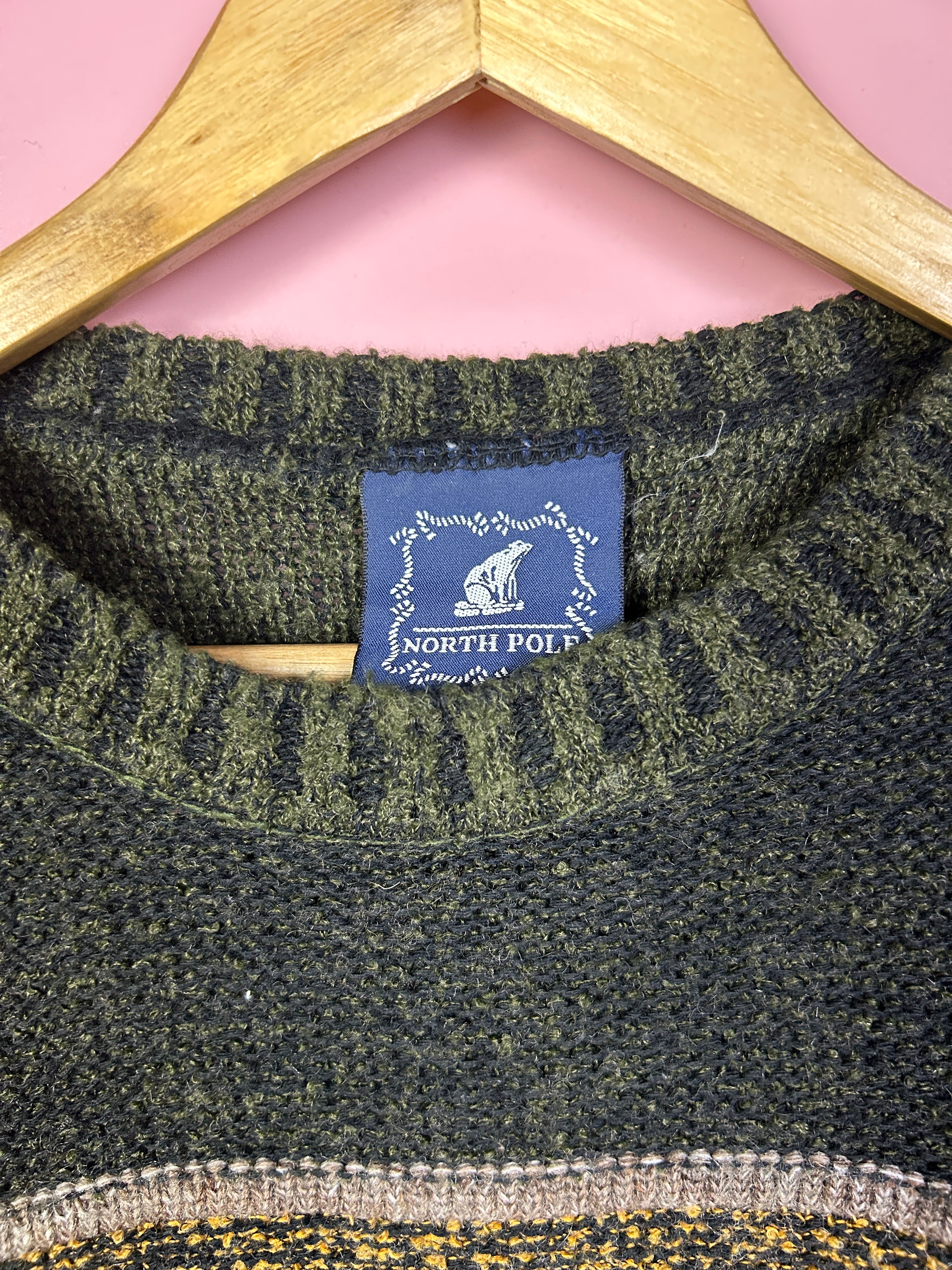S-M North Pole Strick Pullover