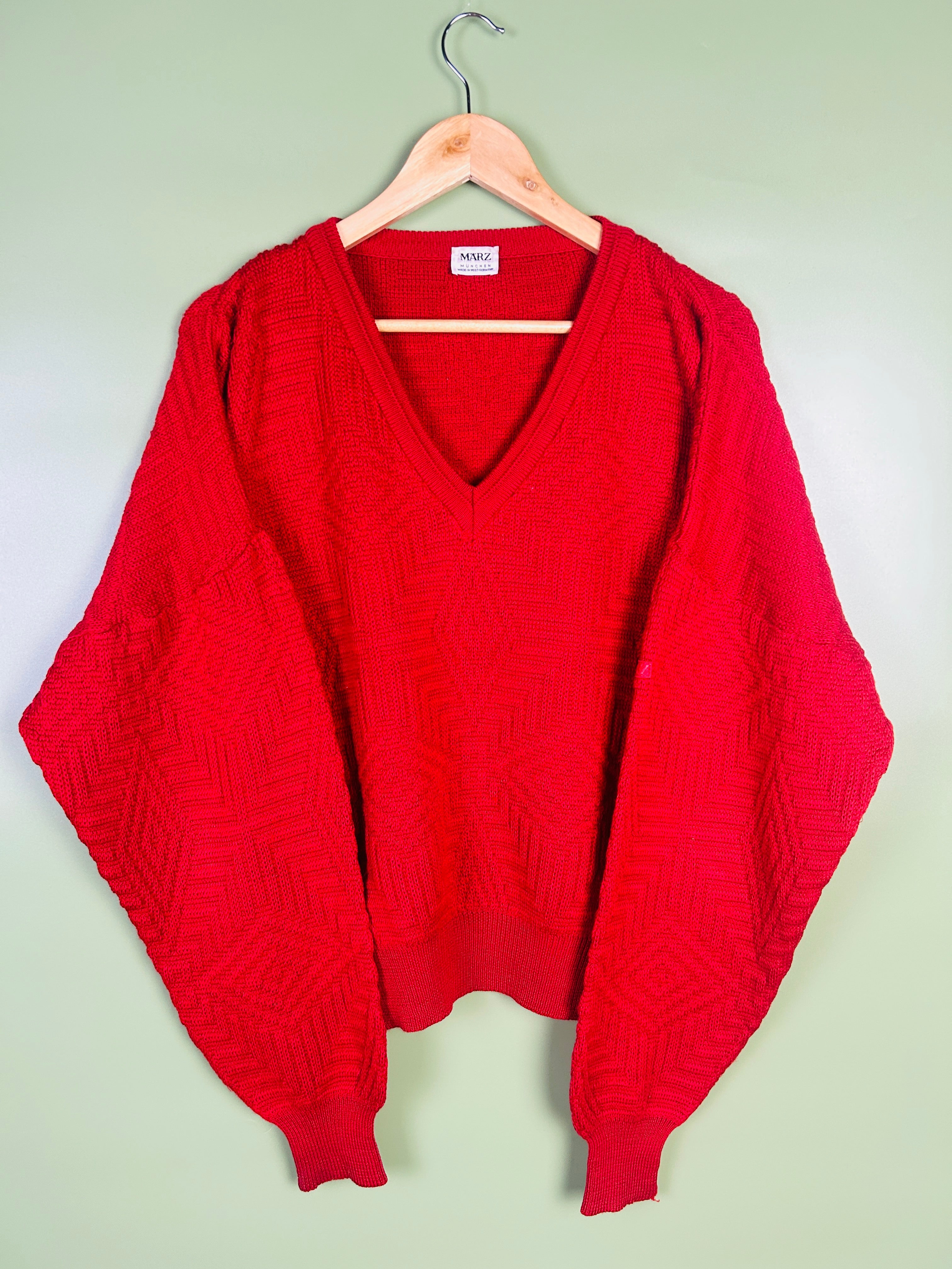M März Pullover V Ausschnitt