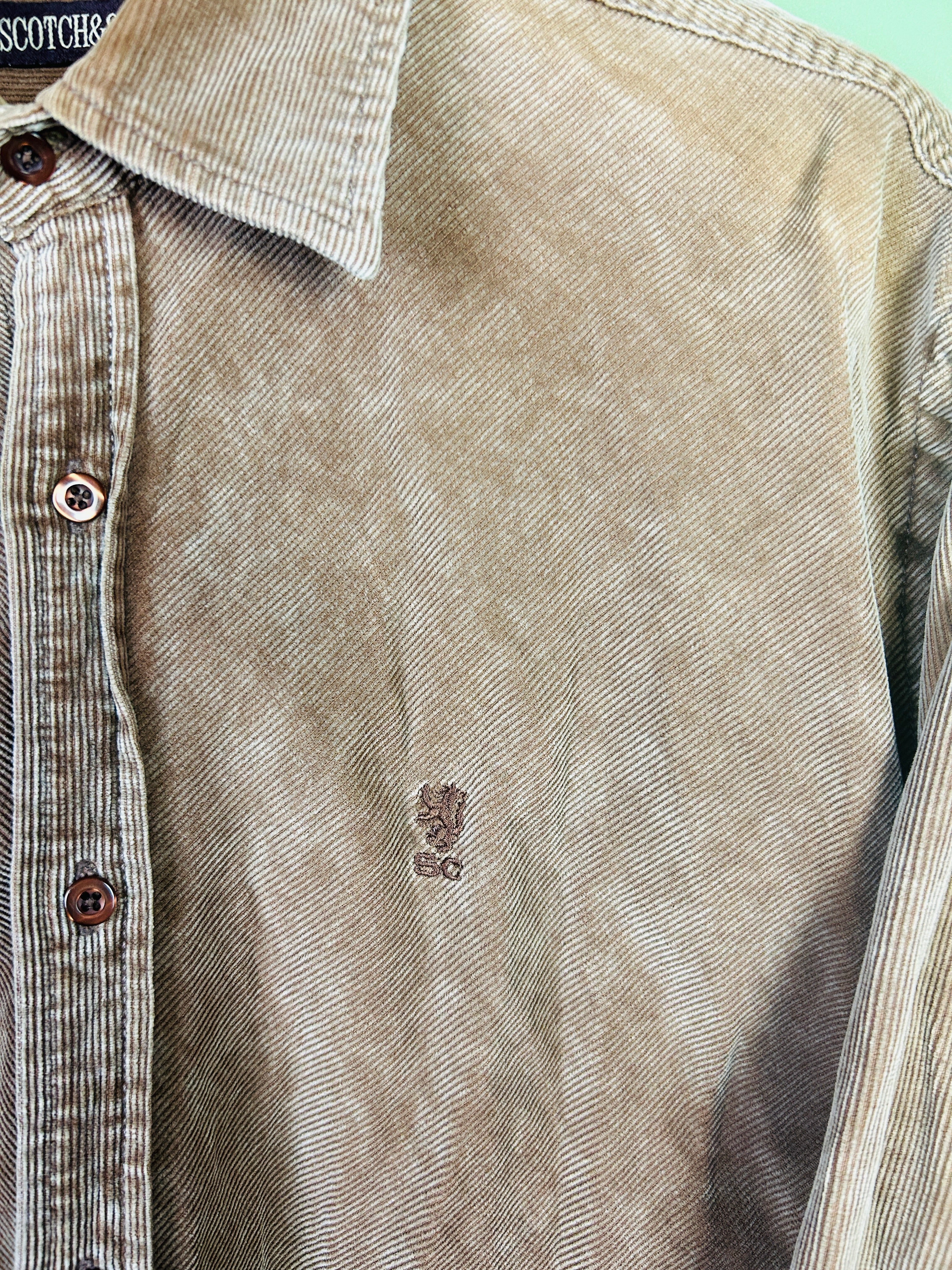 XL Scotch&Soda Cord Hemd