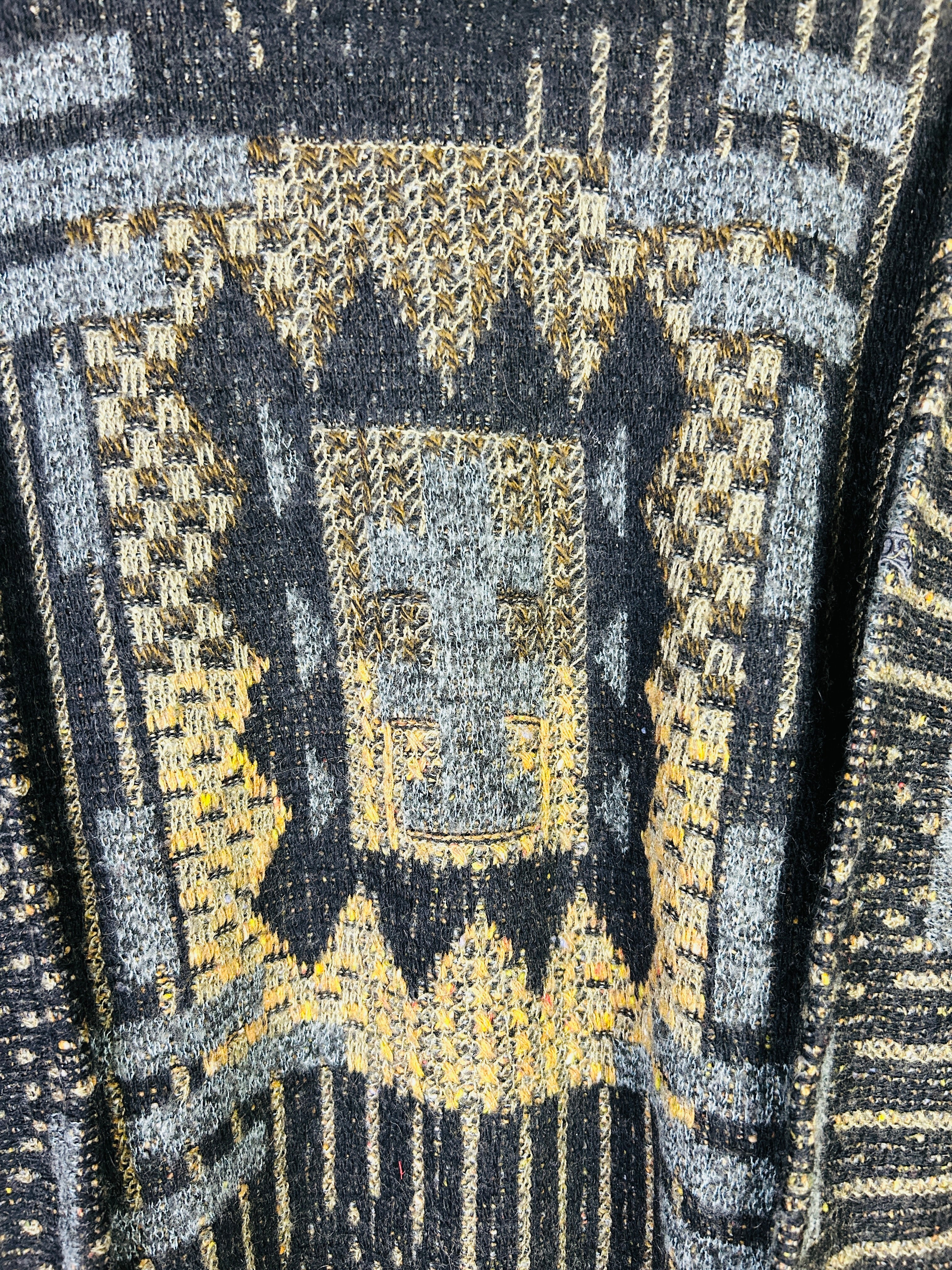 M Boss Pullover geometrische Muster