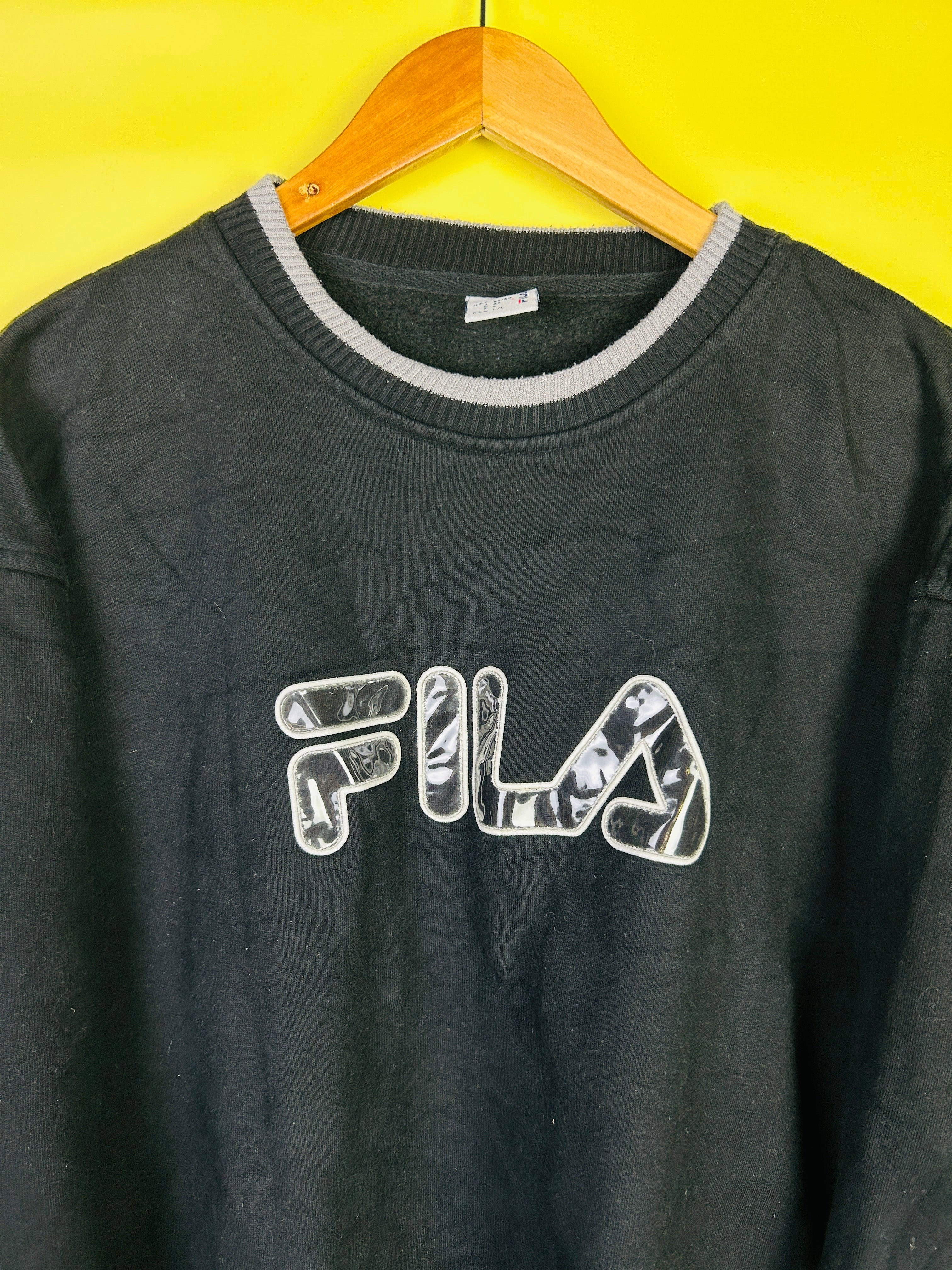 M Fila Sweater schwarz
