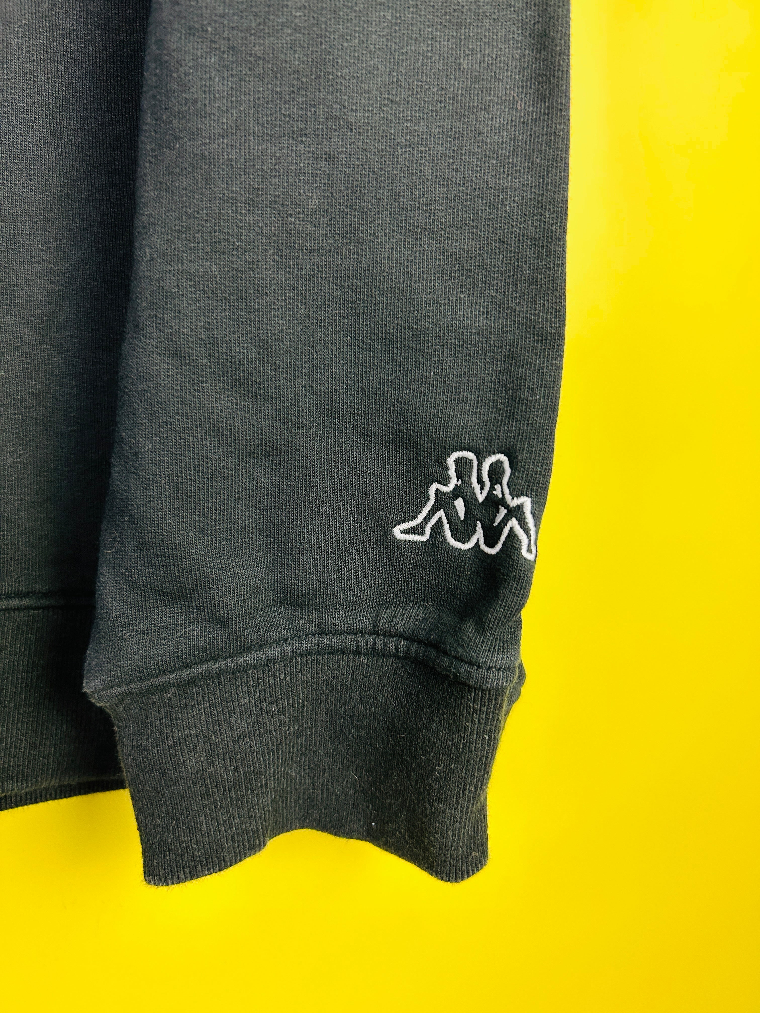 XL Kappa Sweater schwarz