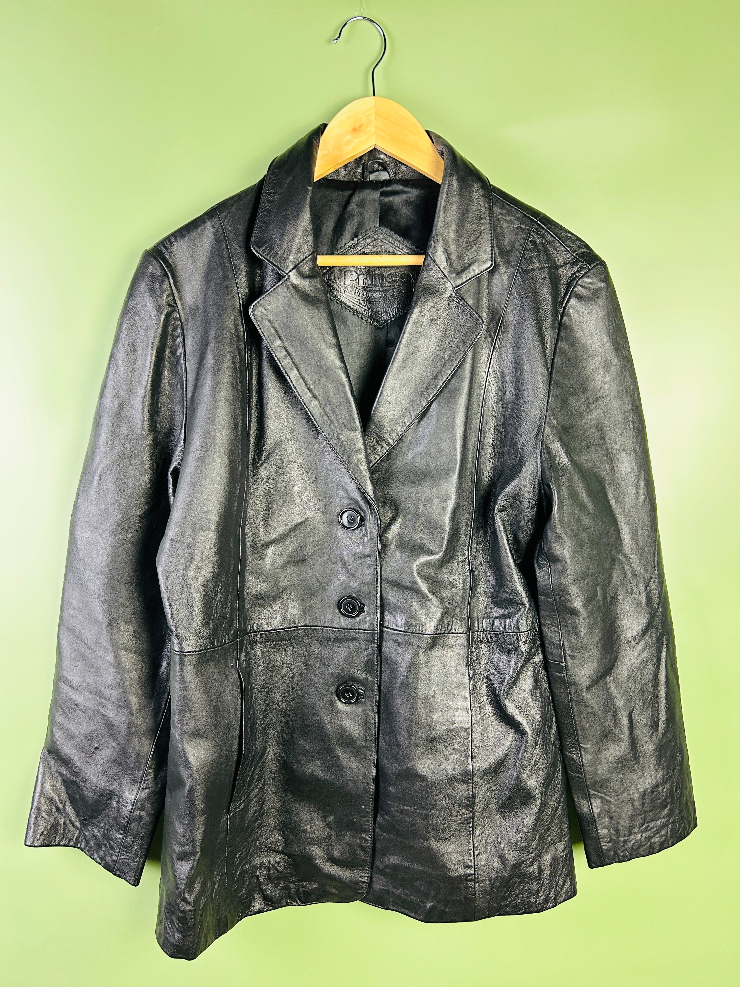 M Prince Vintage Leder Jacke