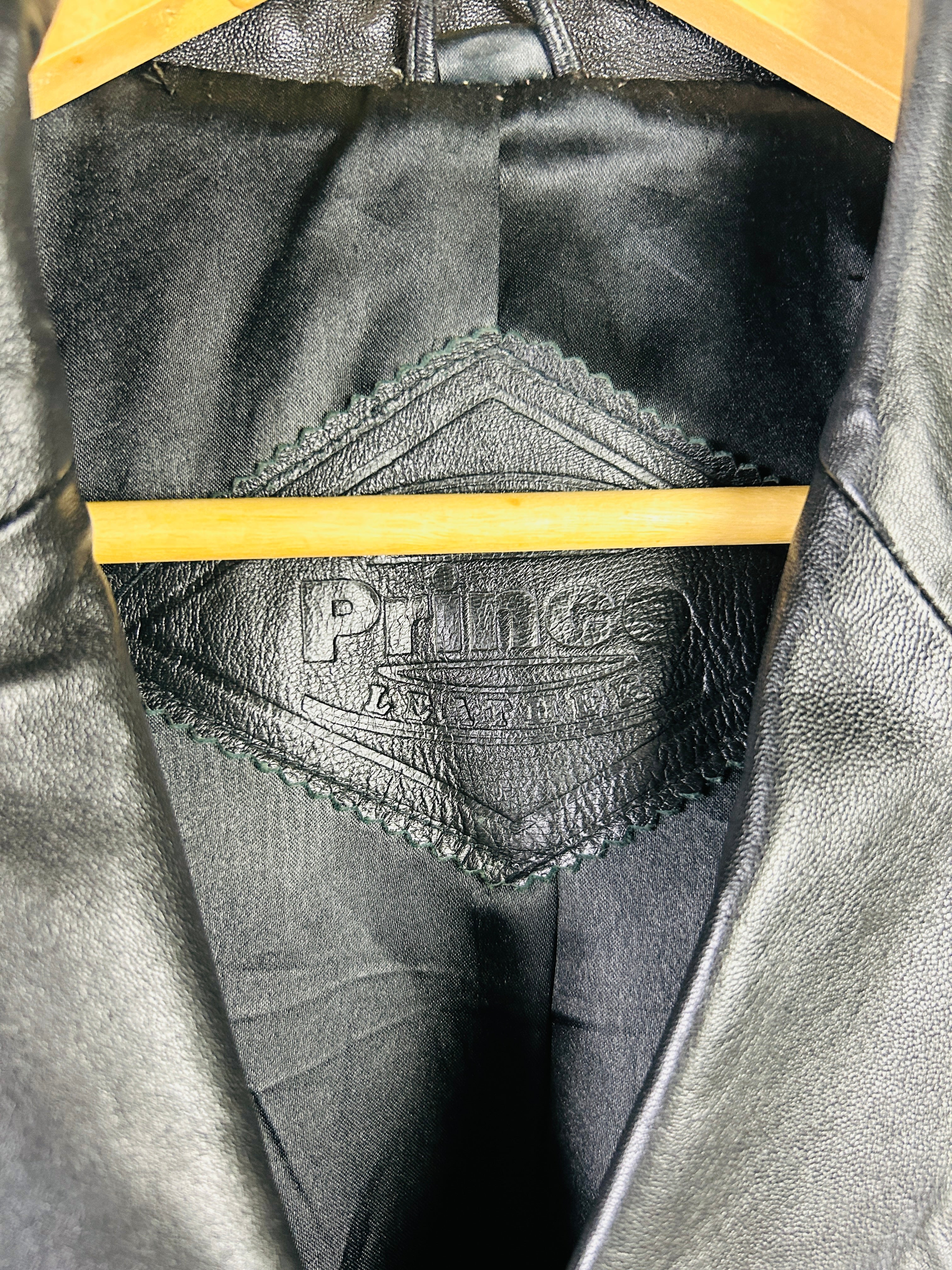 M Prince Vintage Leder Jacke