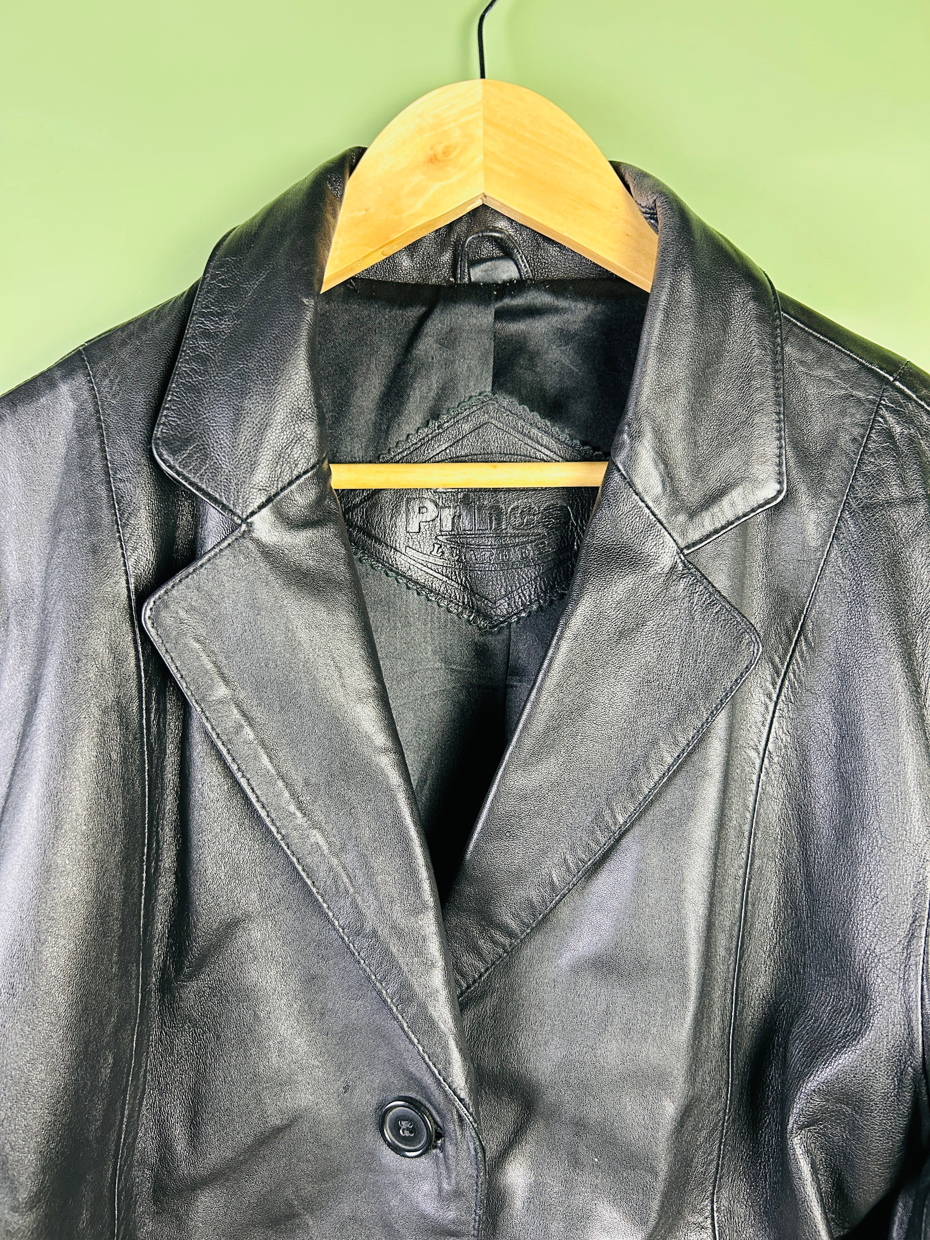 M Prince Vintage Leder Jacke