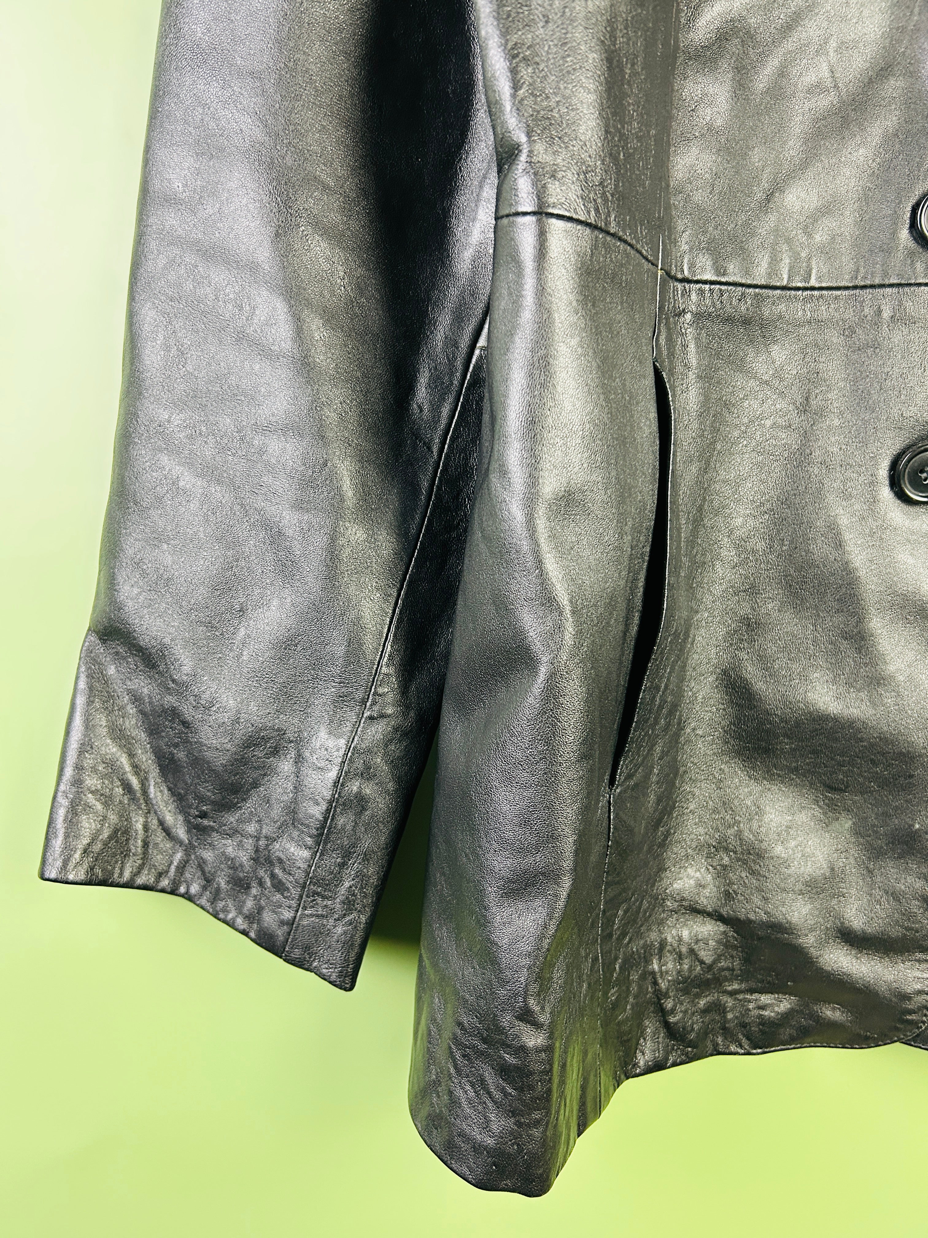 M Prince Vintage Leder Jacke