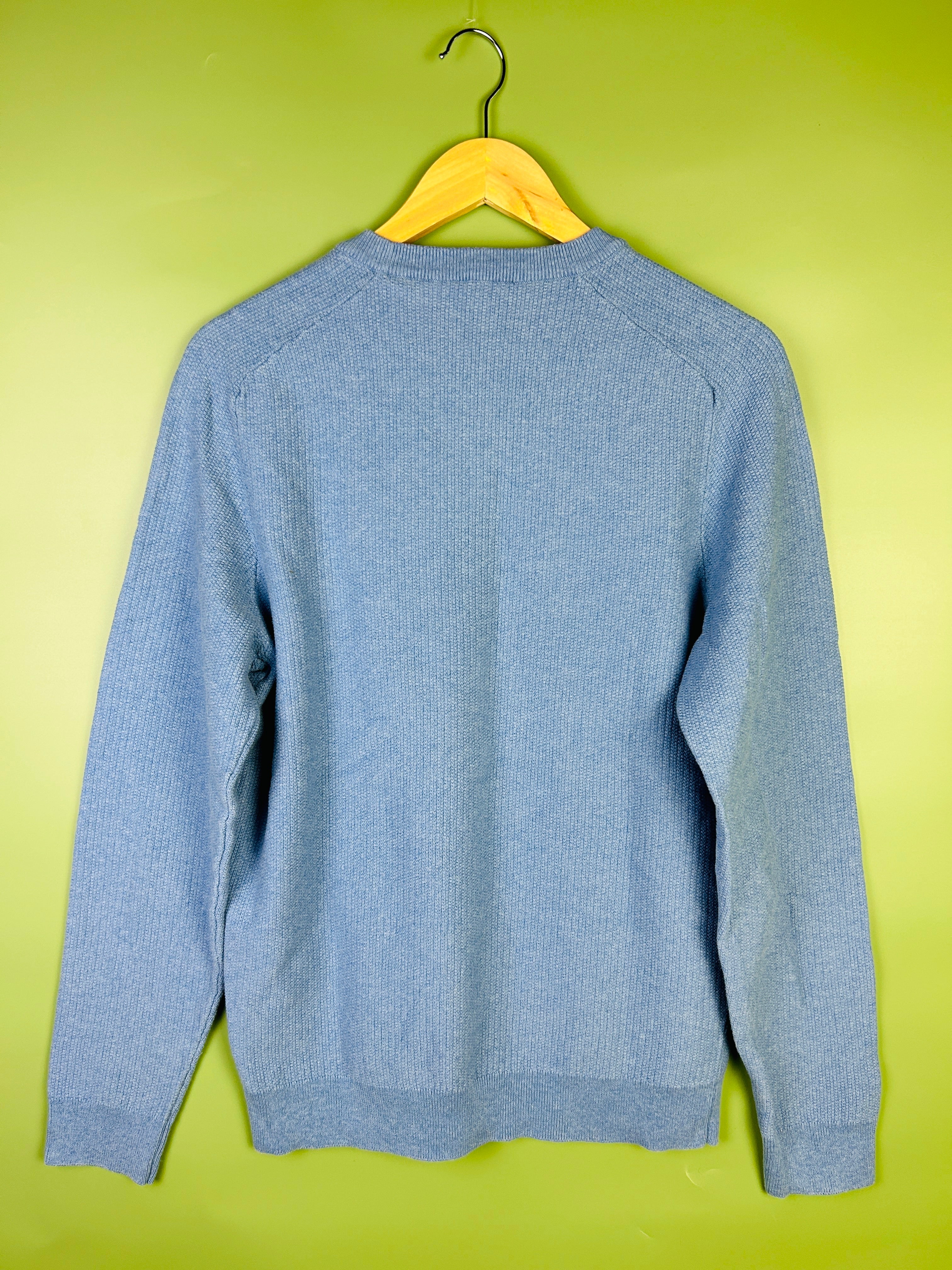 M Vintage Lacoste Strick Pullover hellblau