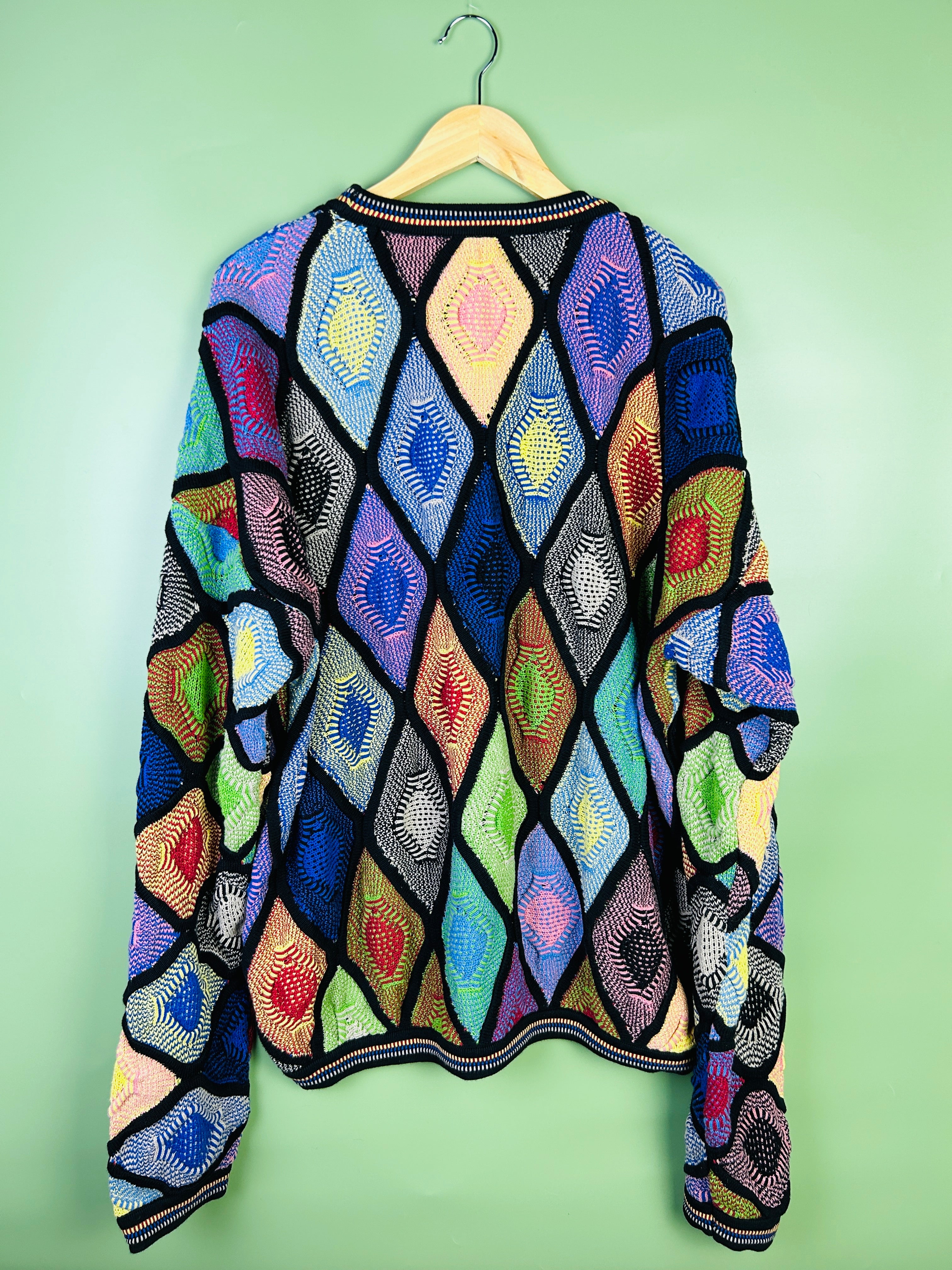 XXL Maskulin Pullover bunt