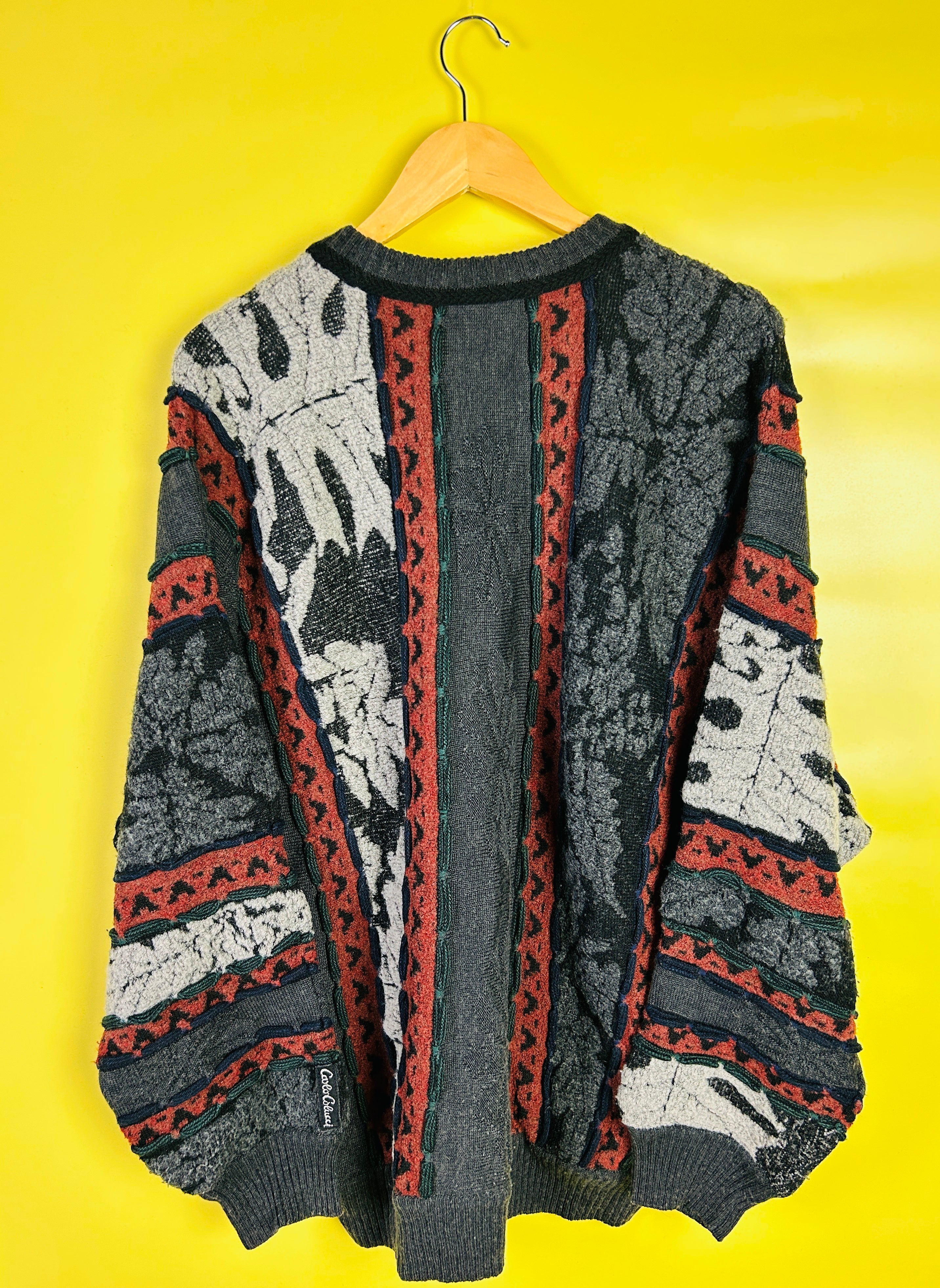 M-L Vintage Carlo Colucci Blätter Motiv