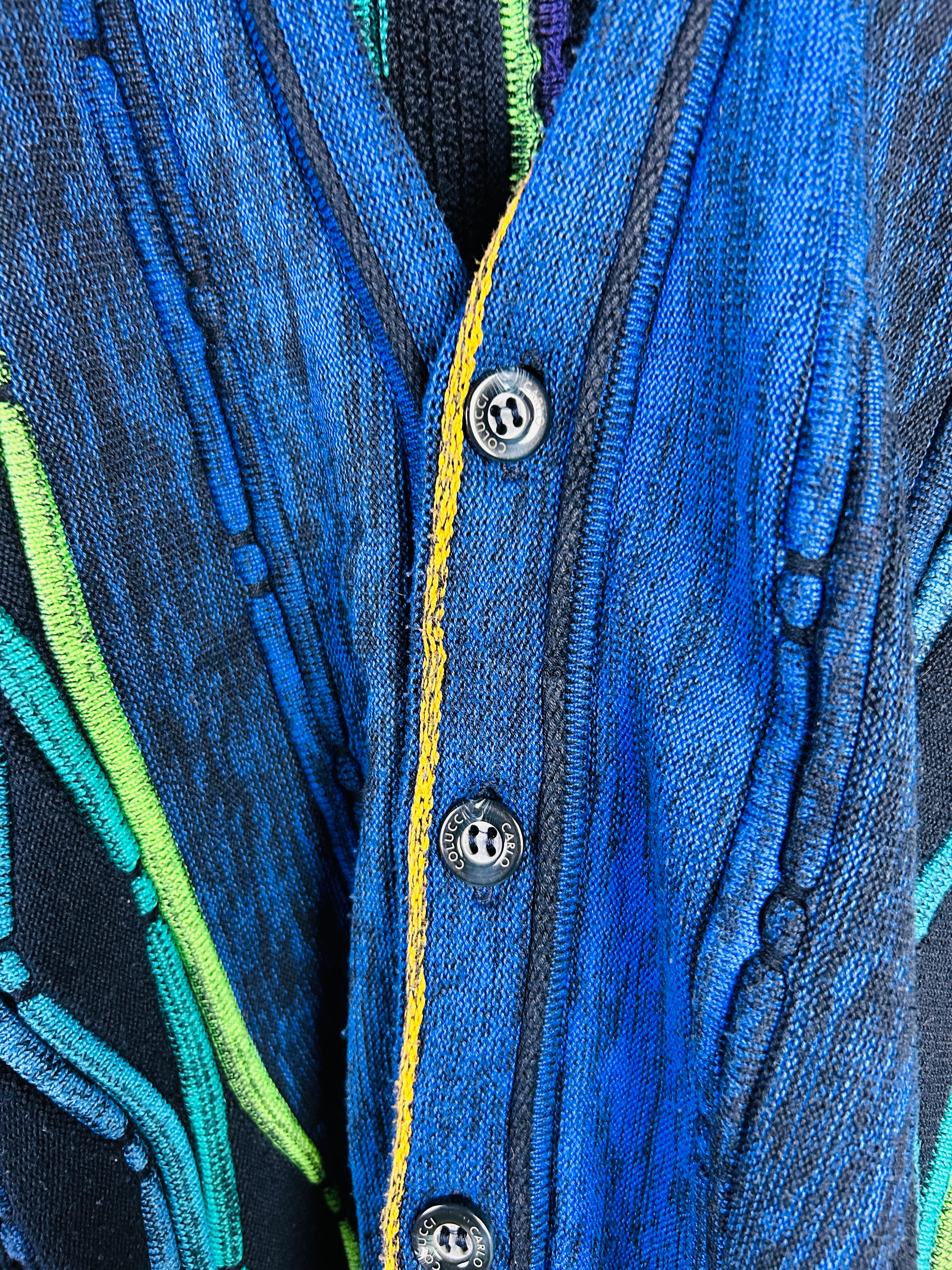 XL Vintage Carlo Colucci Strickjacke