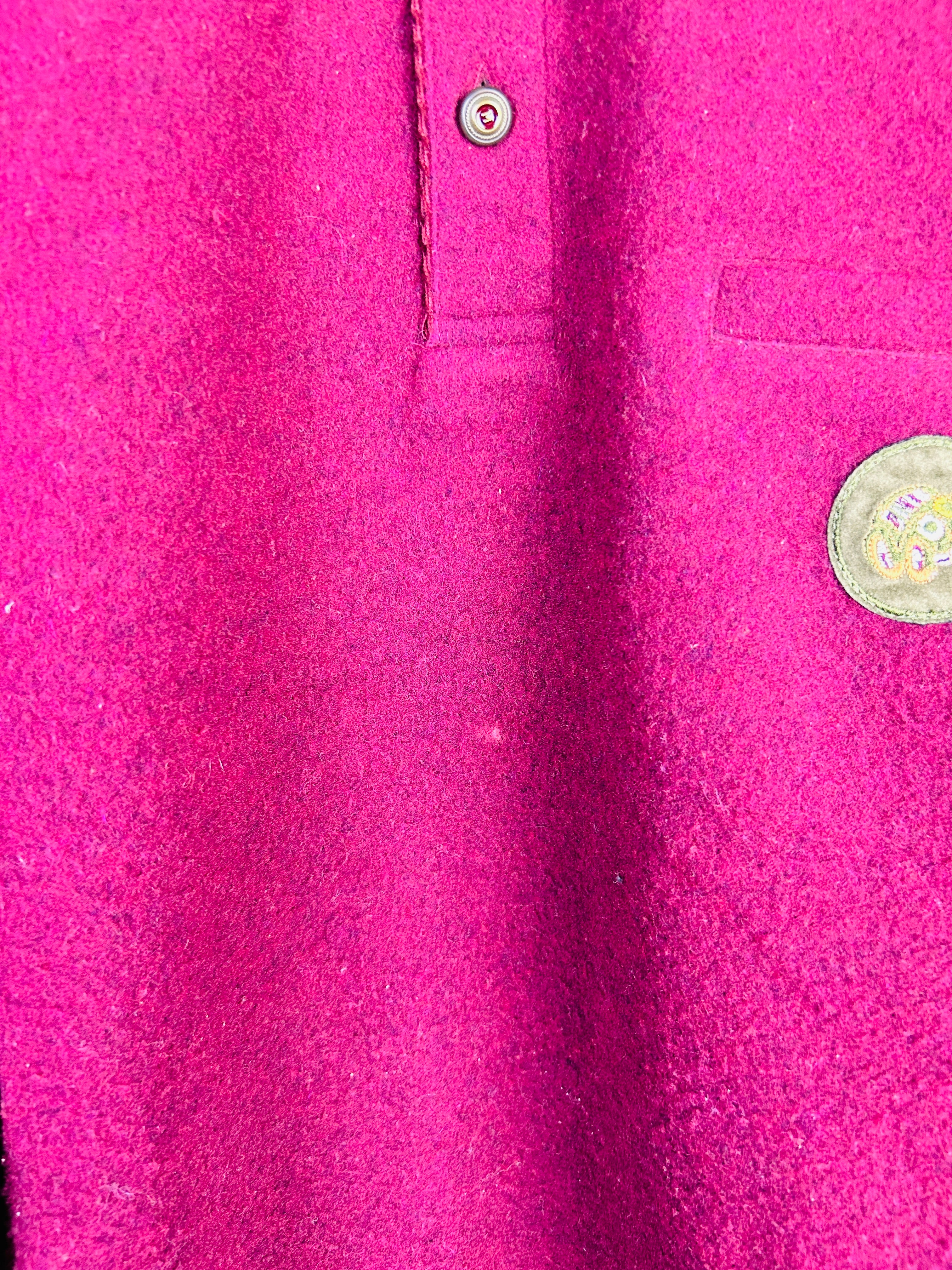 L Vintage Fleece Sweater rot