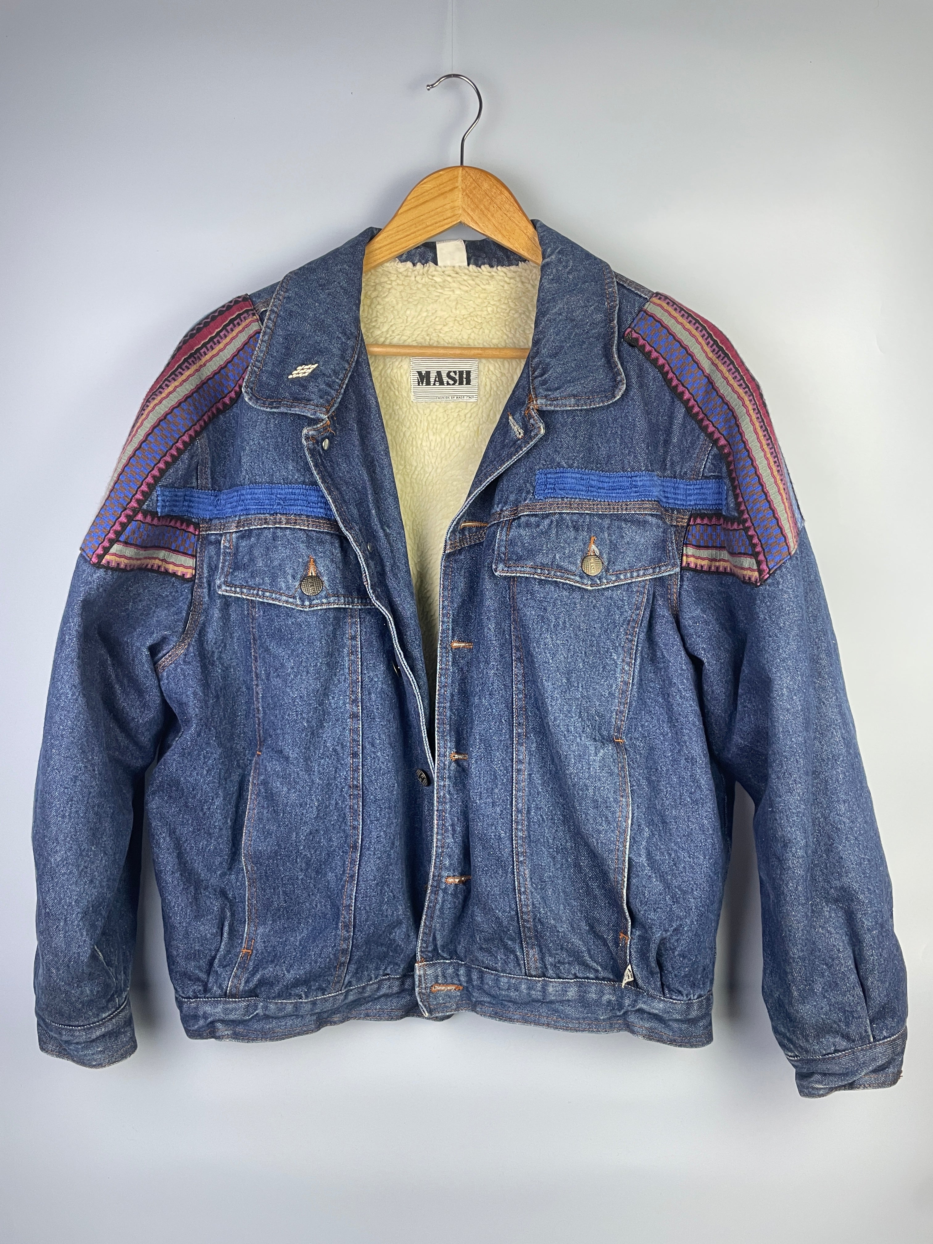M Oversized jeans Jacke (gefüttert)