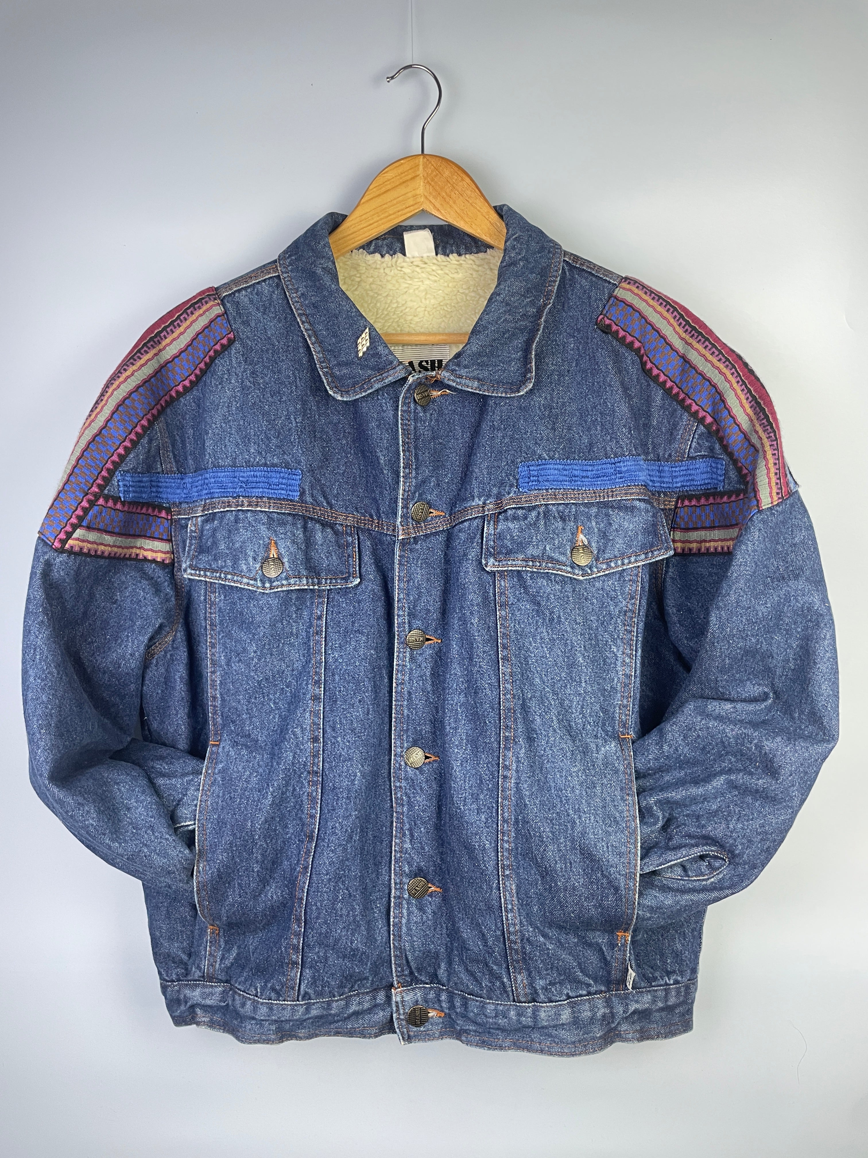 M Oversized jeans Jacke (gefüttert)