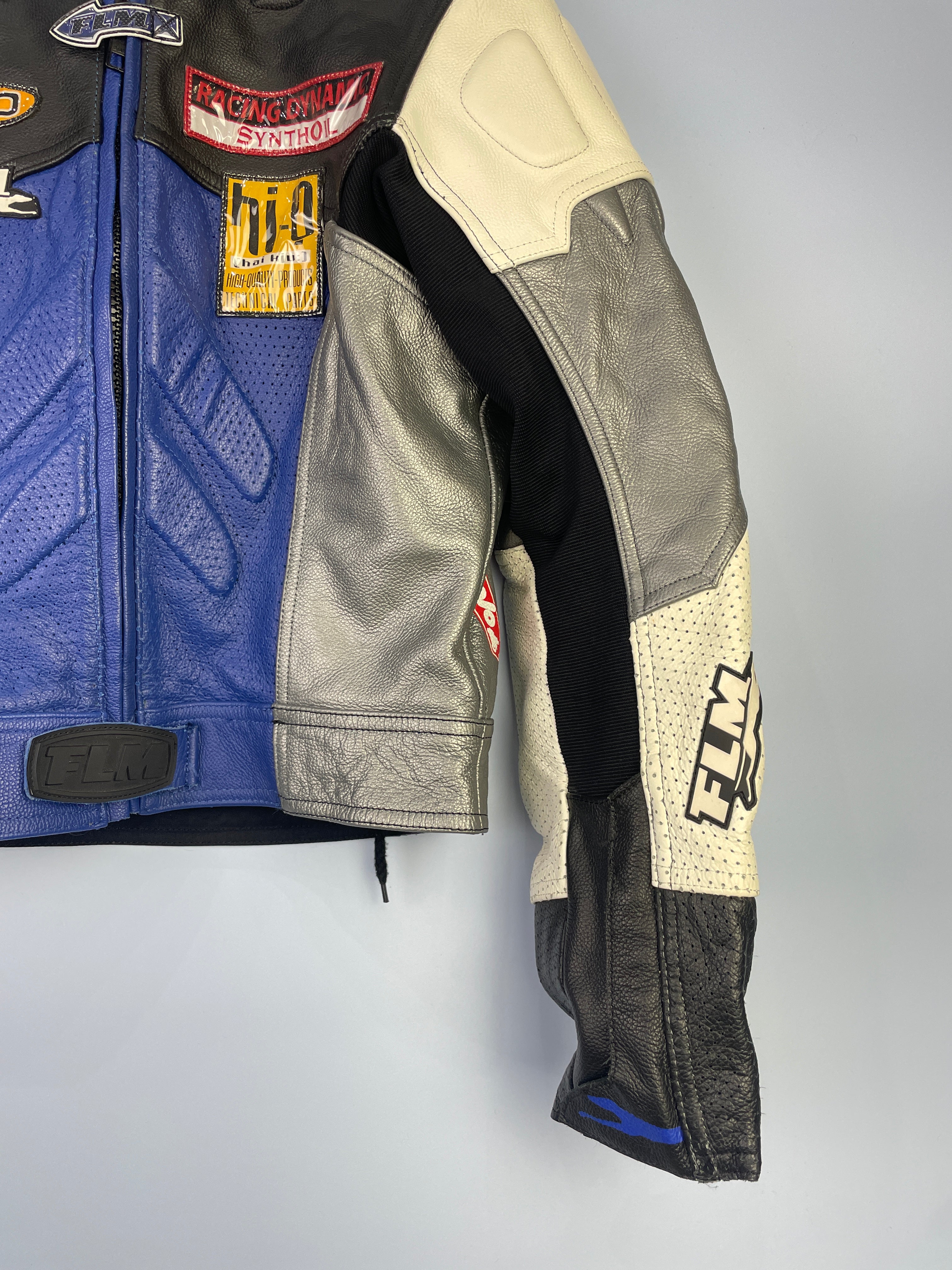 M-L FLM Vintage Damen Lederjacke (biker)
