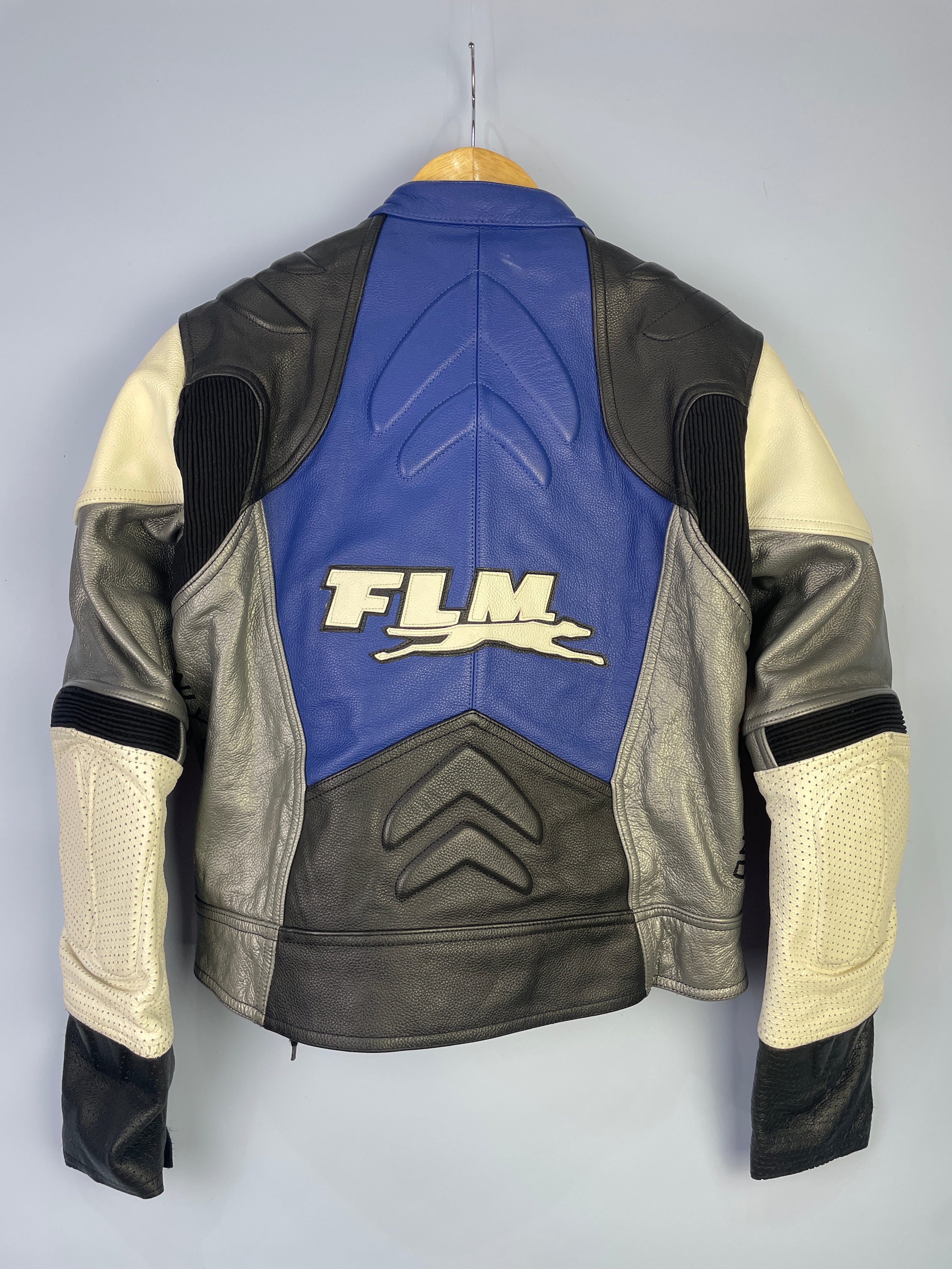 M-L FLM Vintage Damen Lederjacke (biker)