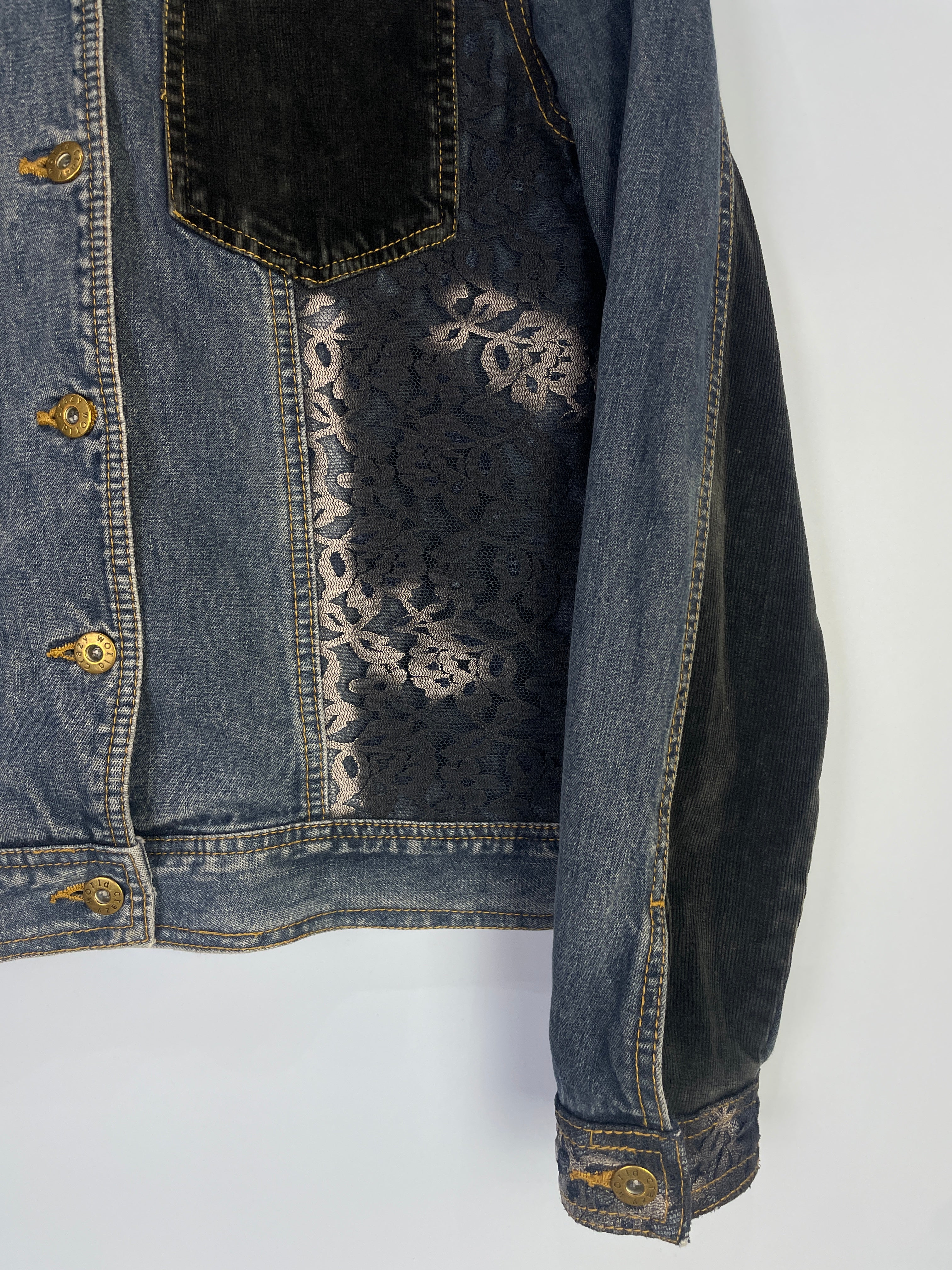 XS-S vintage girls jeans Jacke