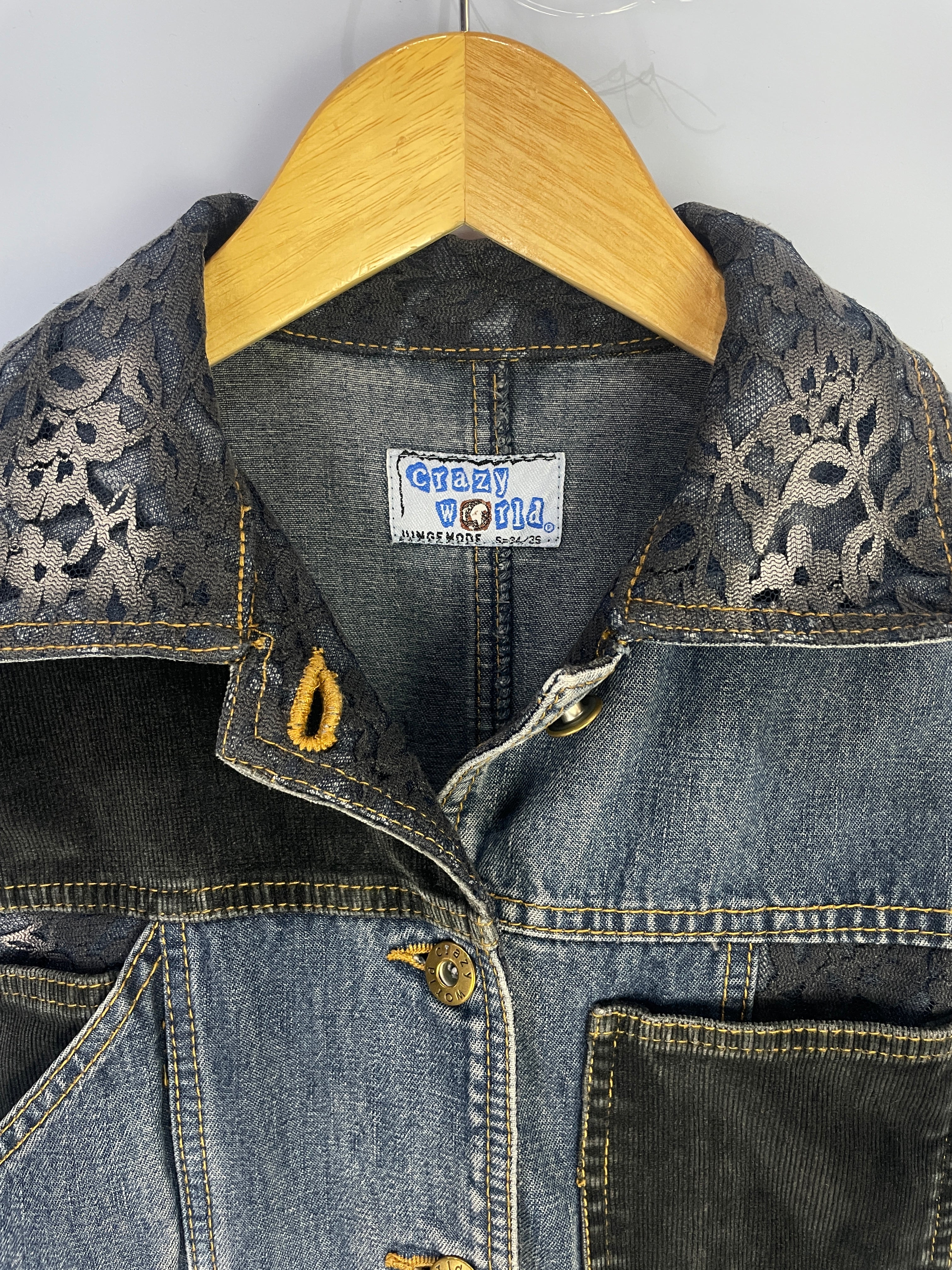 XS-S vintage girls jeans Jacke