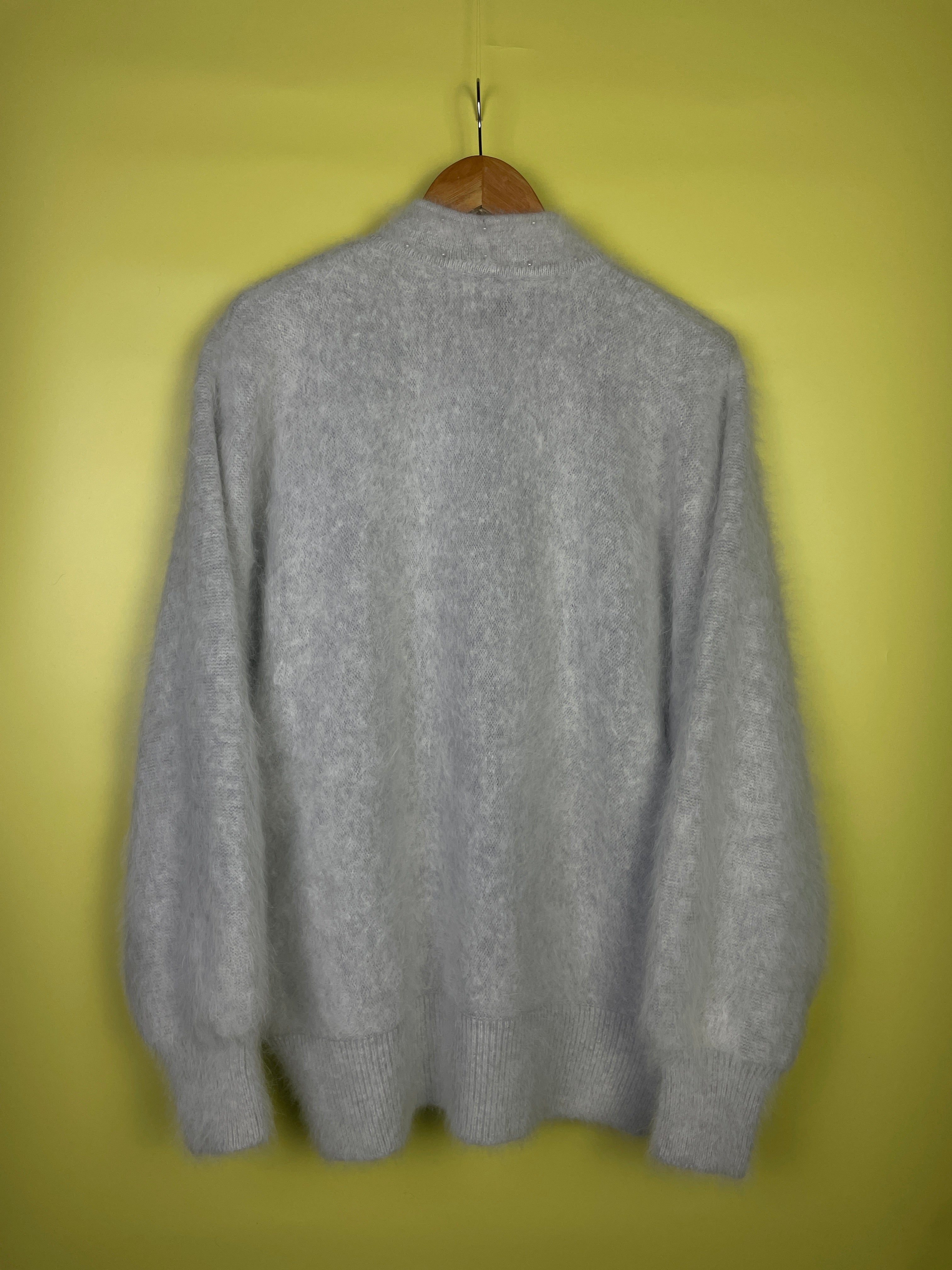 M-L Girls Vintage Cardigan 80s Style
