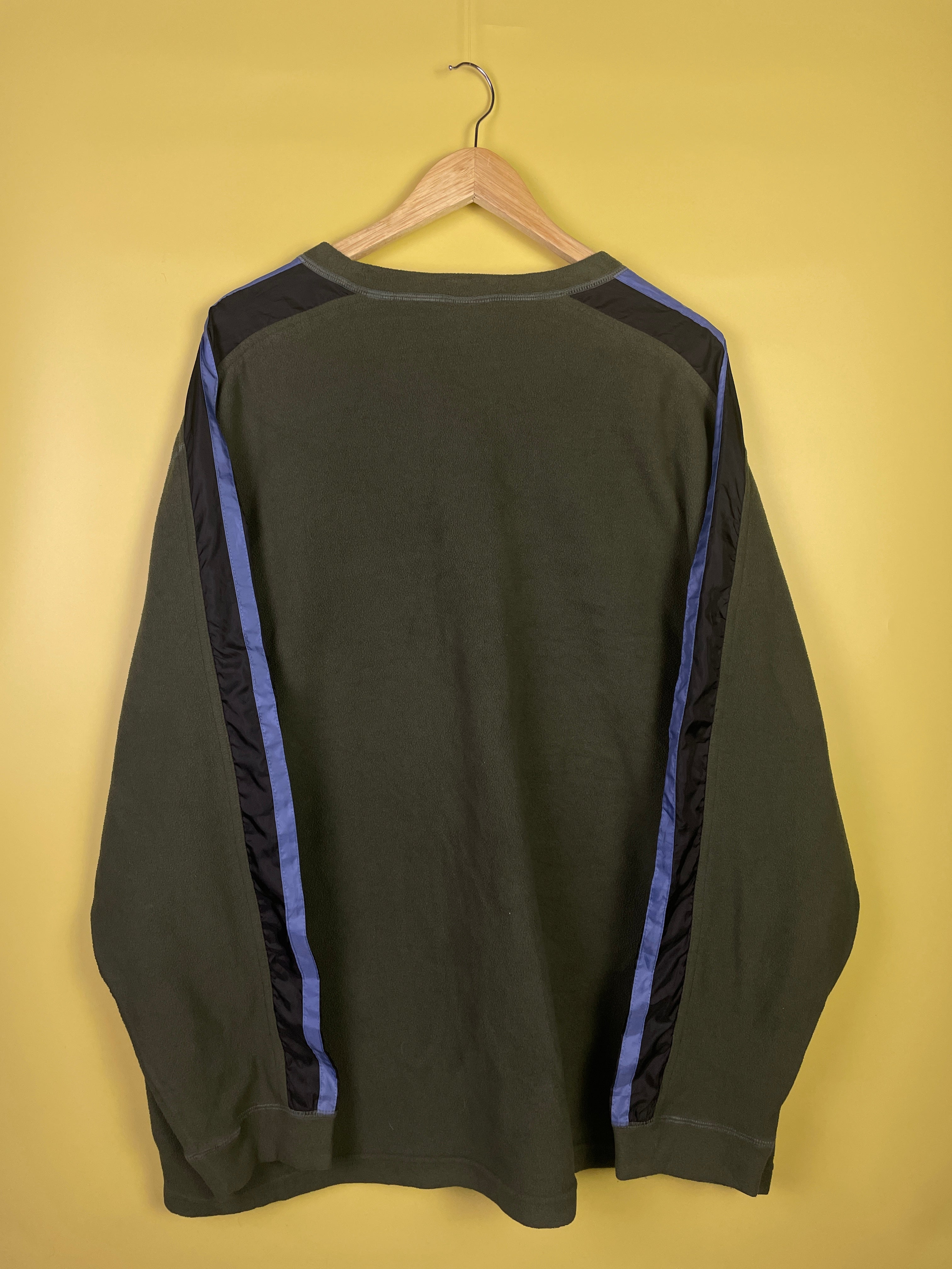 XL Fleece Nike Sweater dunkelgrün