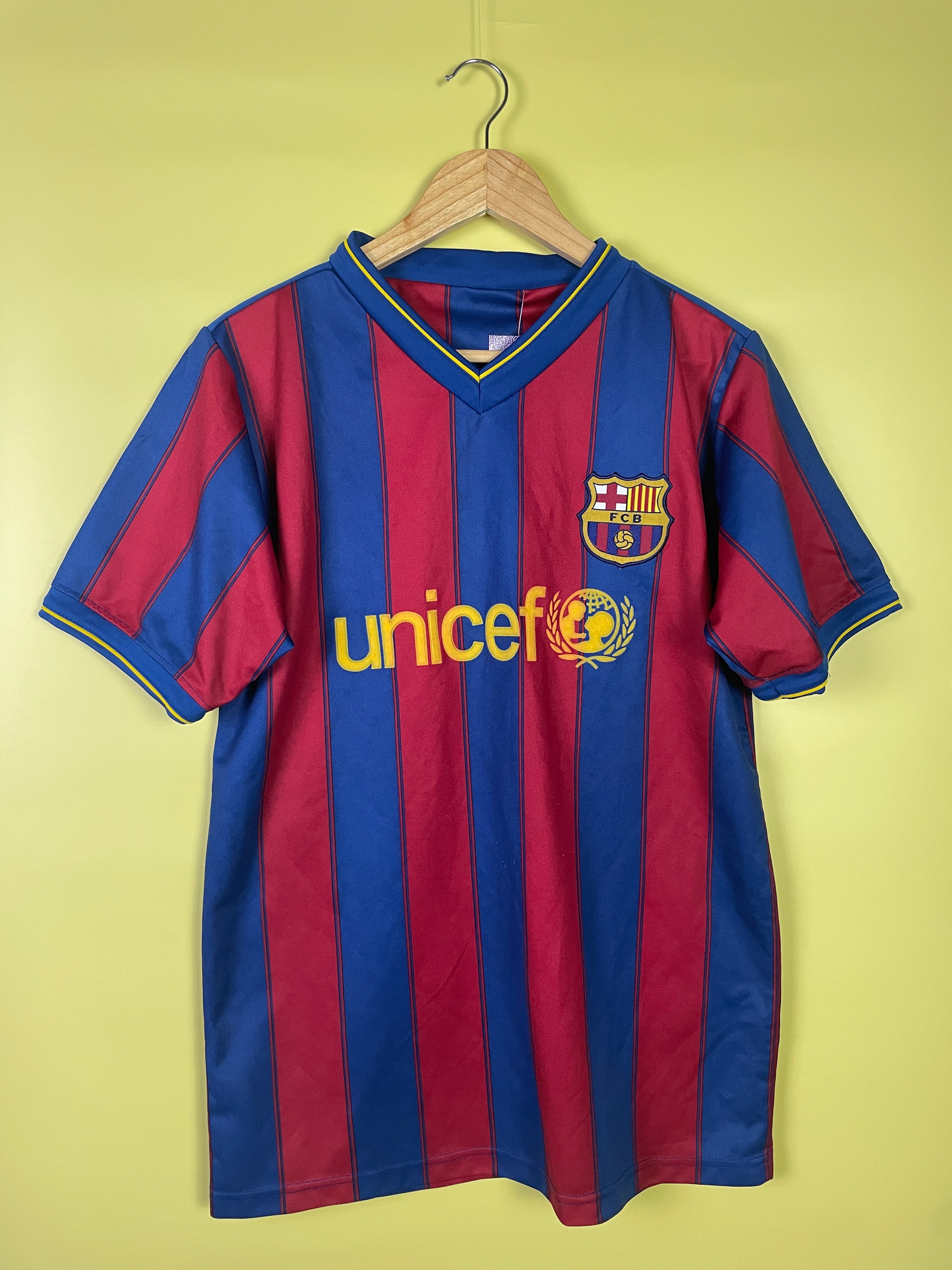 FC Barcelona #9 Zlatan Ibrahimović Home Jersey 2009/10 S