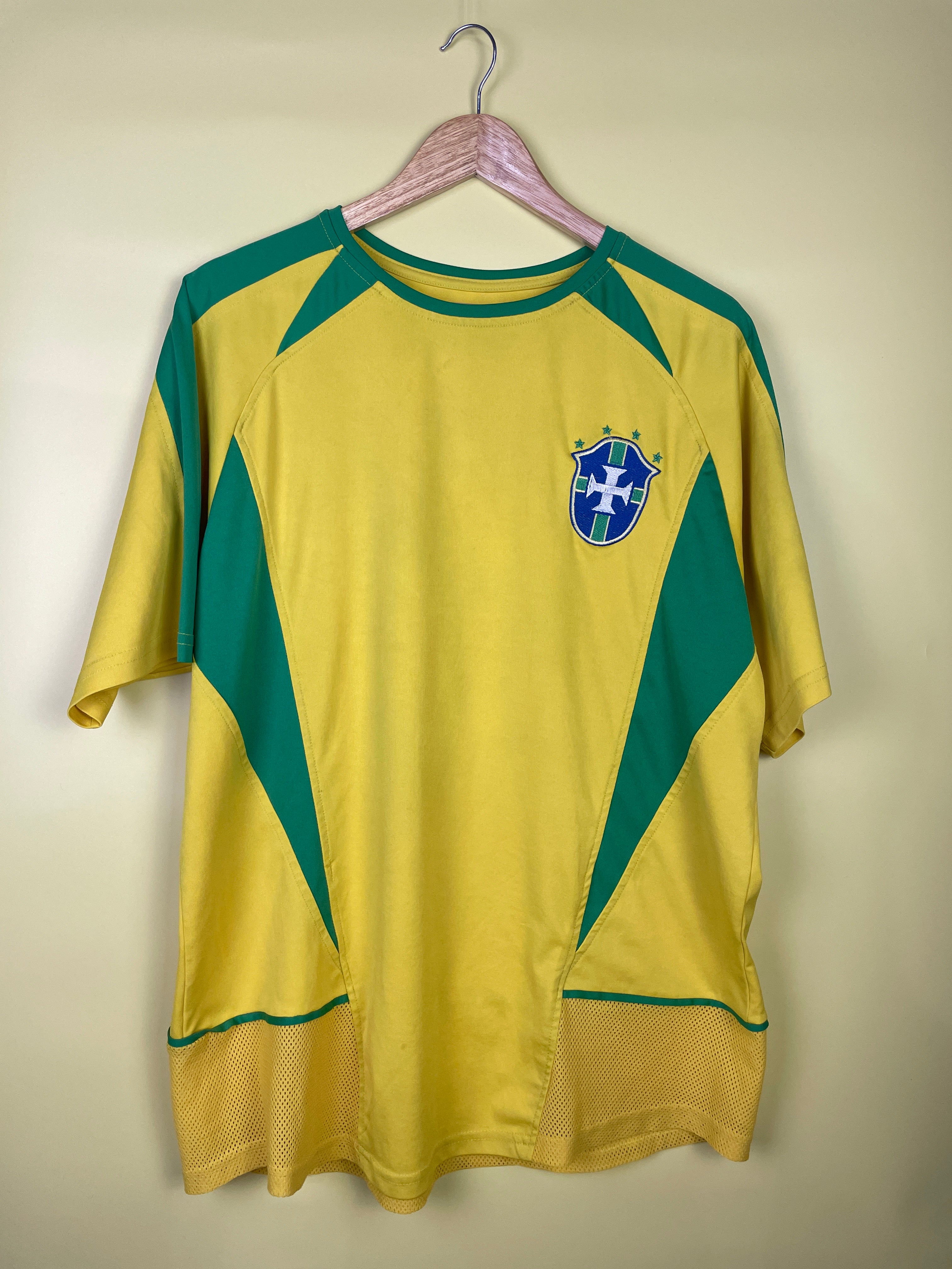 Rivaldo Vintage Brasilien Trikot #10 XL