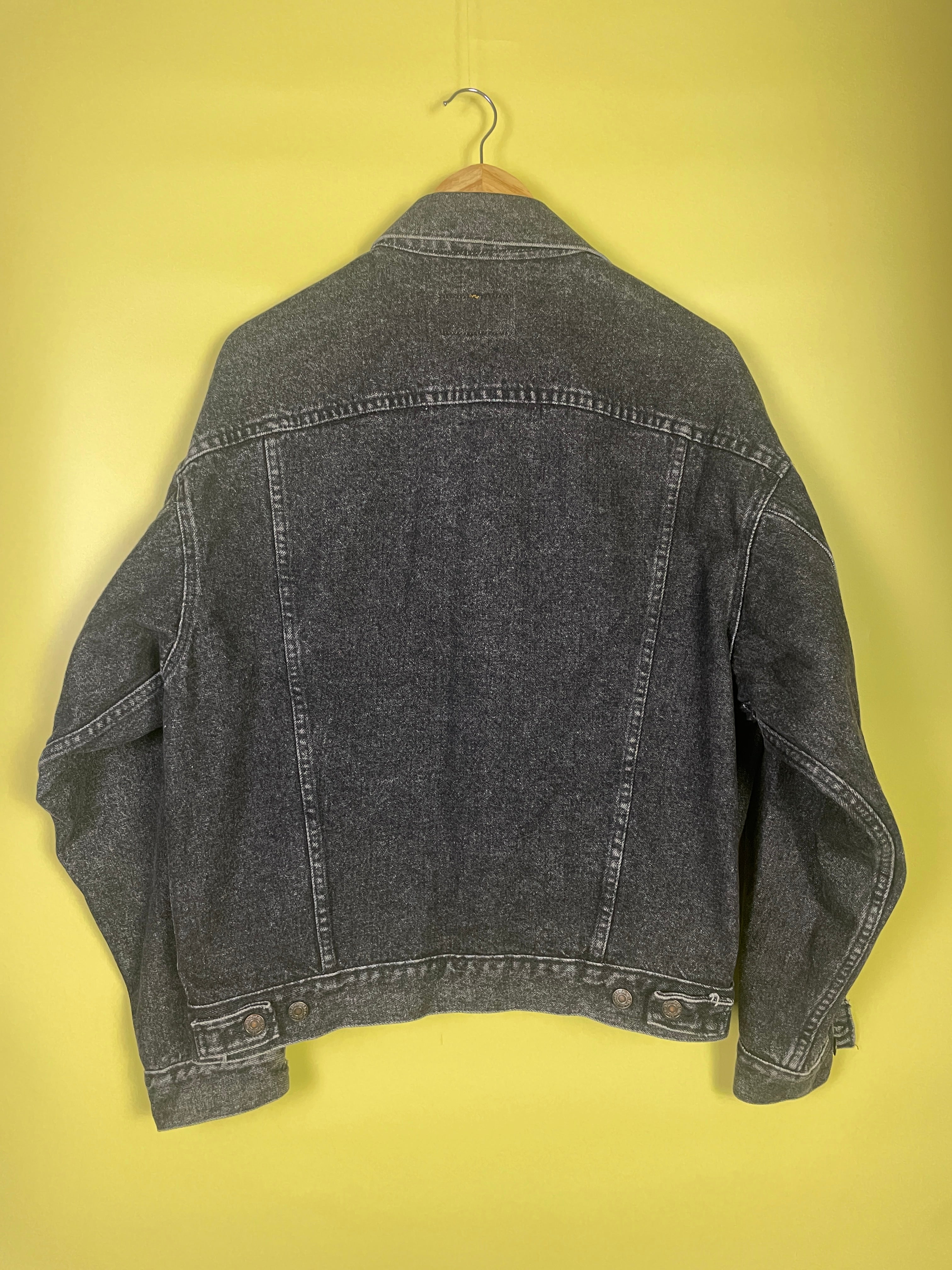 L Levi’s Jeans Jacke dunkelgrau