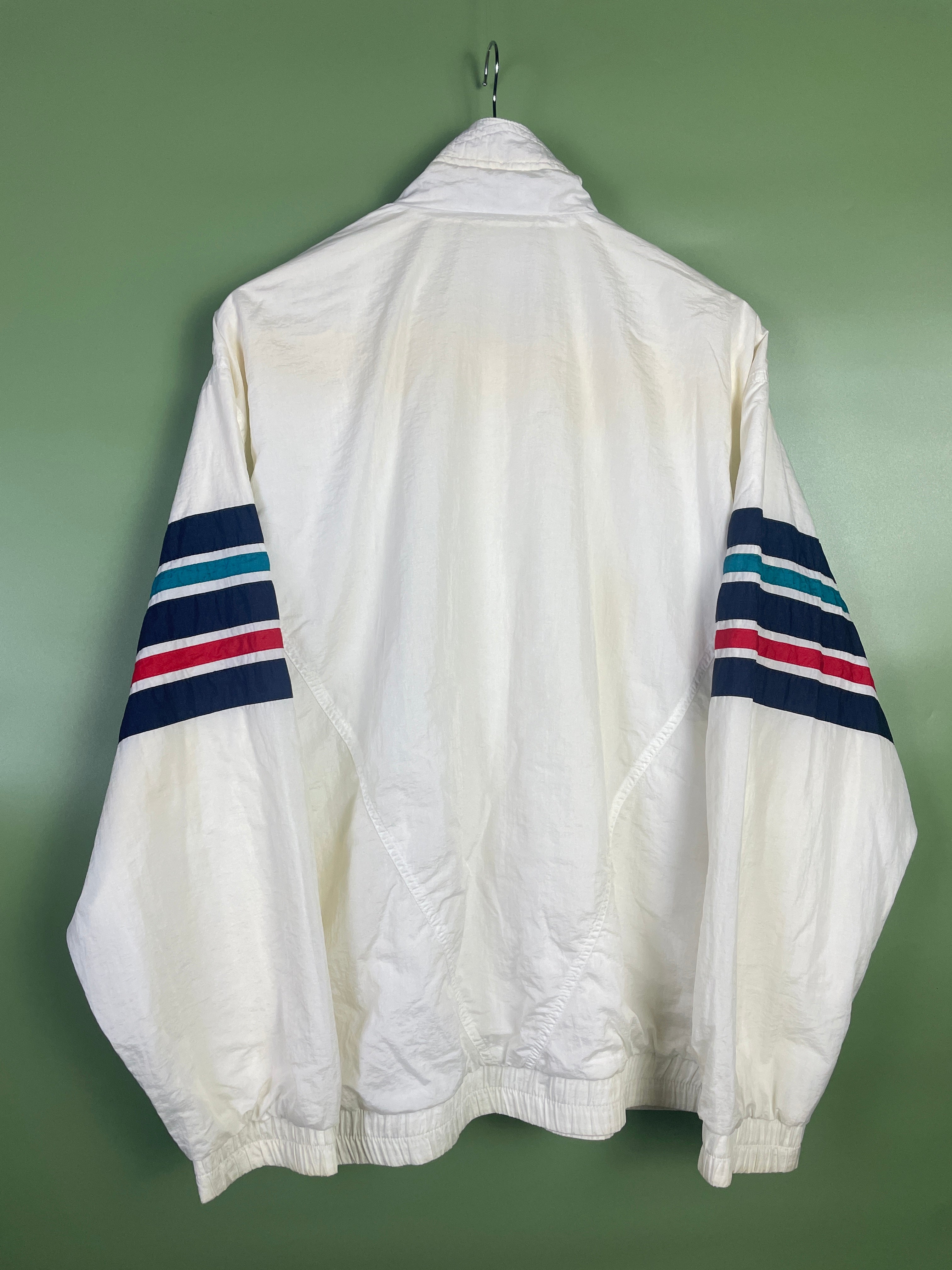 M-L Tennis Track Jacket weiß