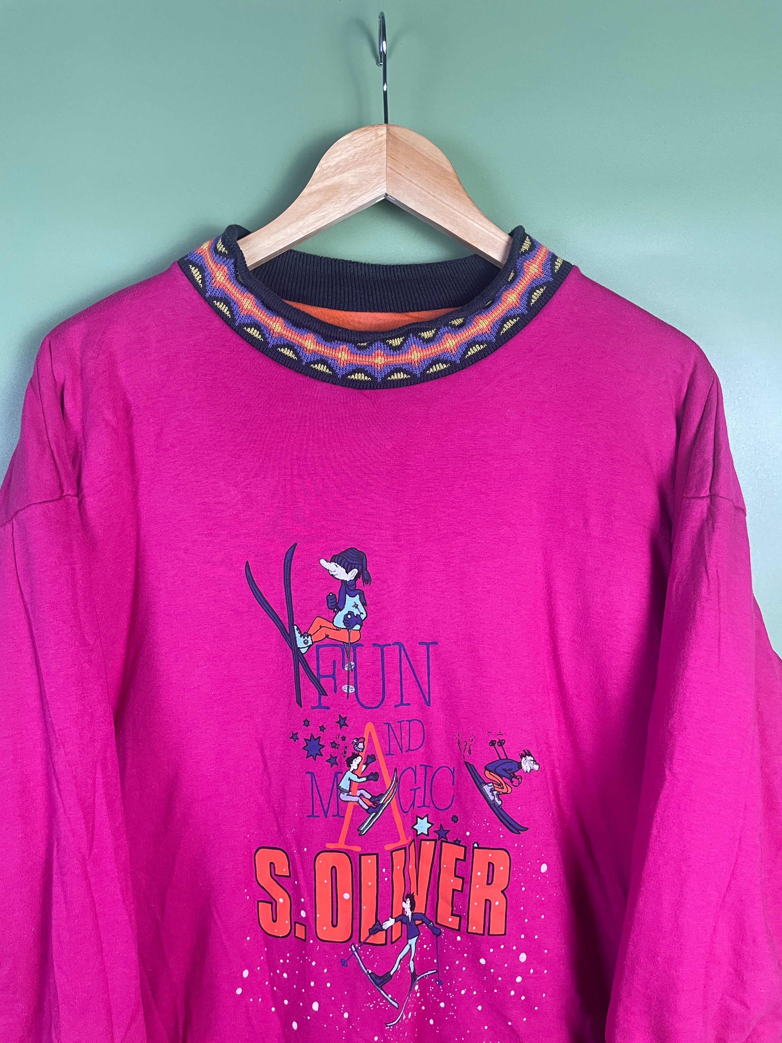 M Reversibel S. Oliver Sweater Sky