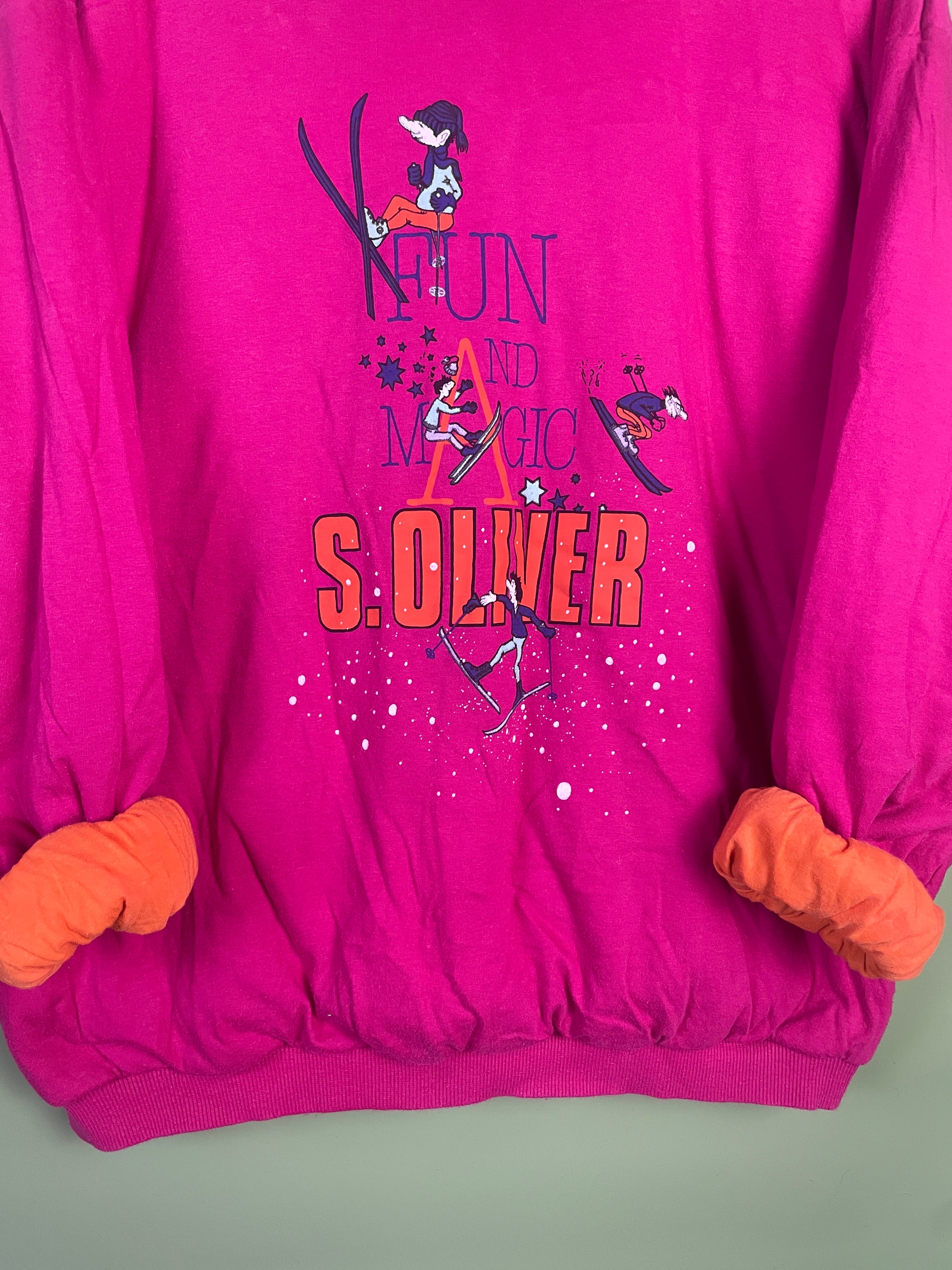 M Reversibel S. Oliver Sweater Sky