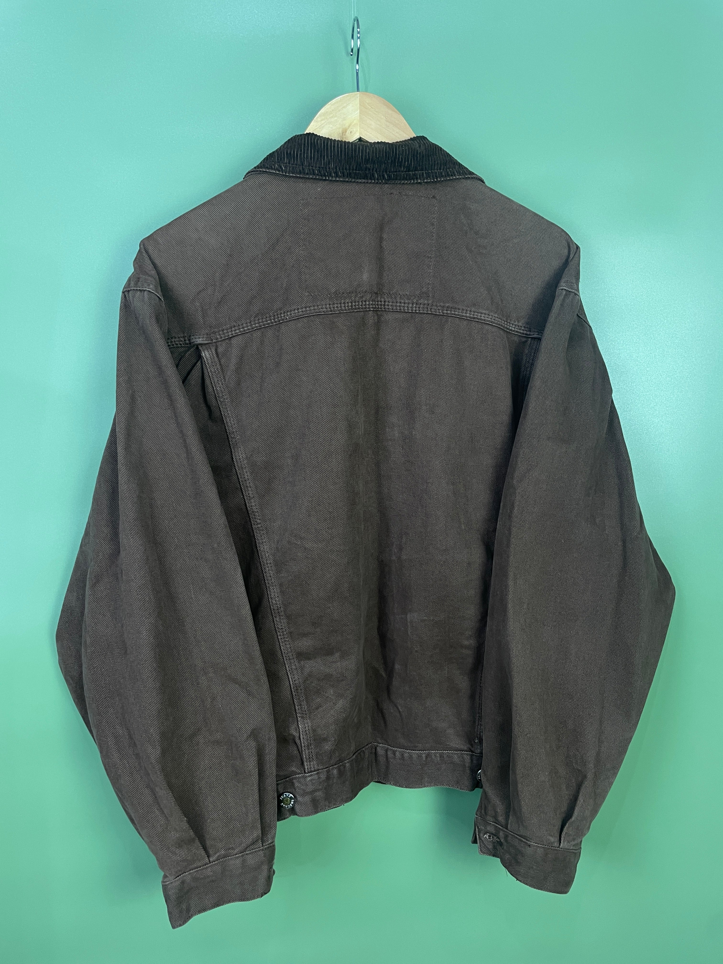 L Colors of the World Jeans Jacke braun
