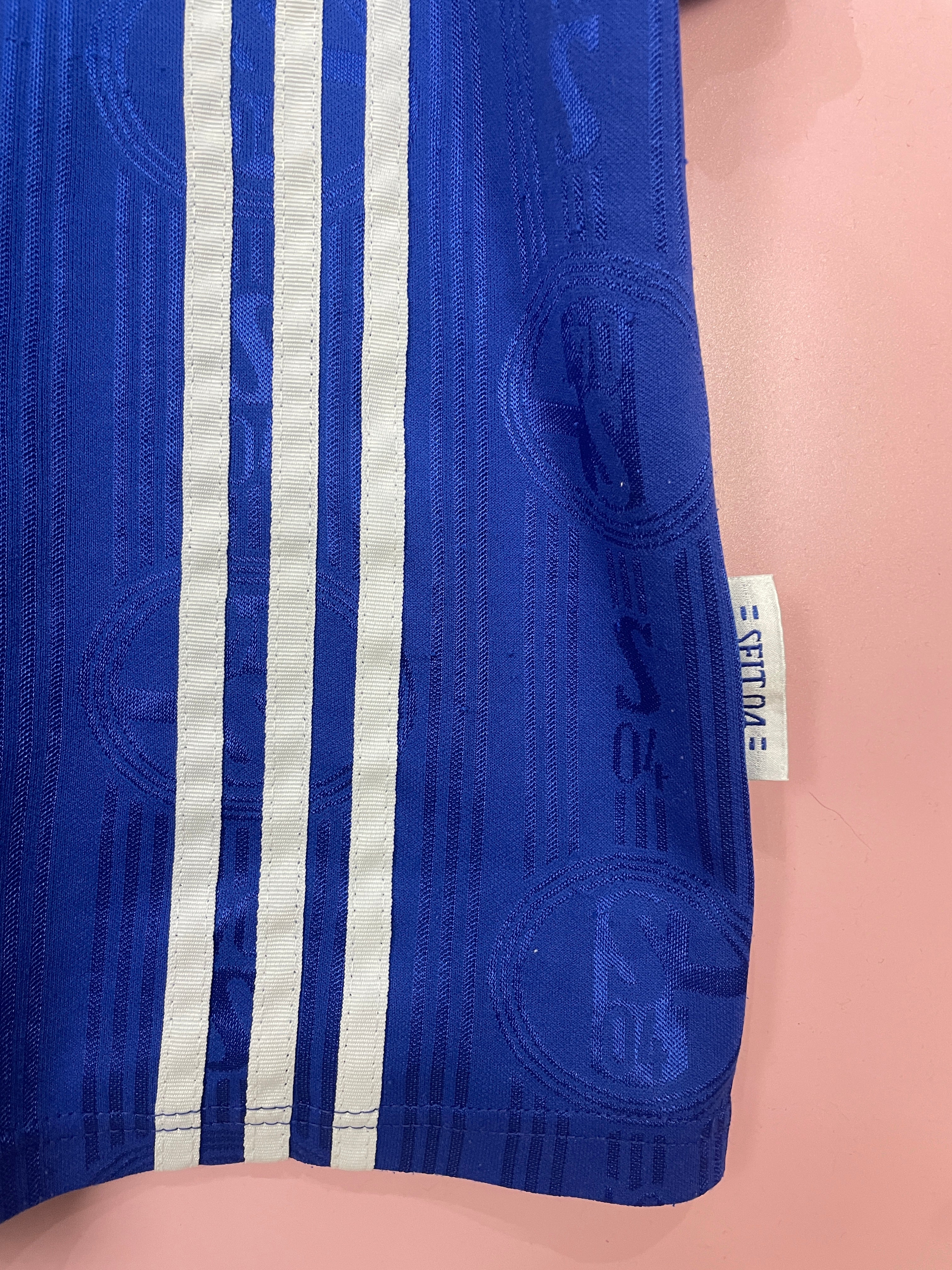 FC Schalke 04 Trikot 1996/1997 Original Adidas Kärcher Gr. XL