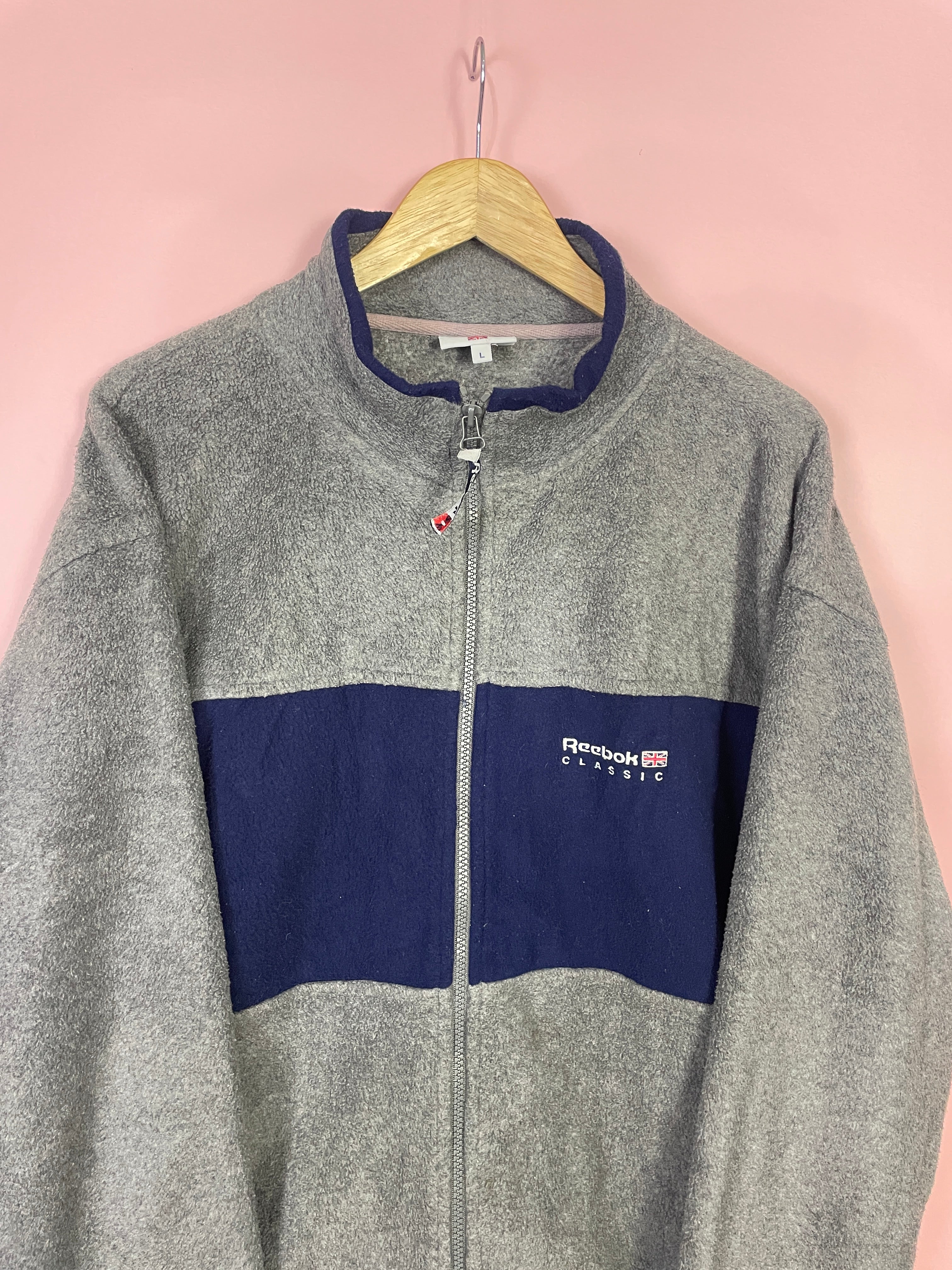 XL Reebok Classic Fleece grau