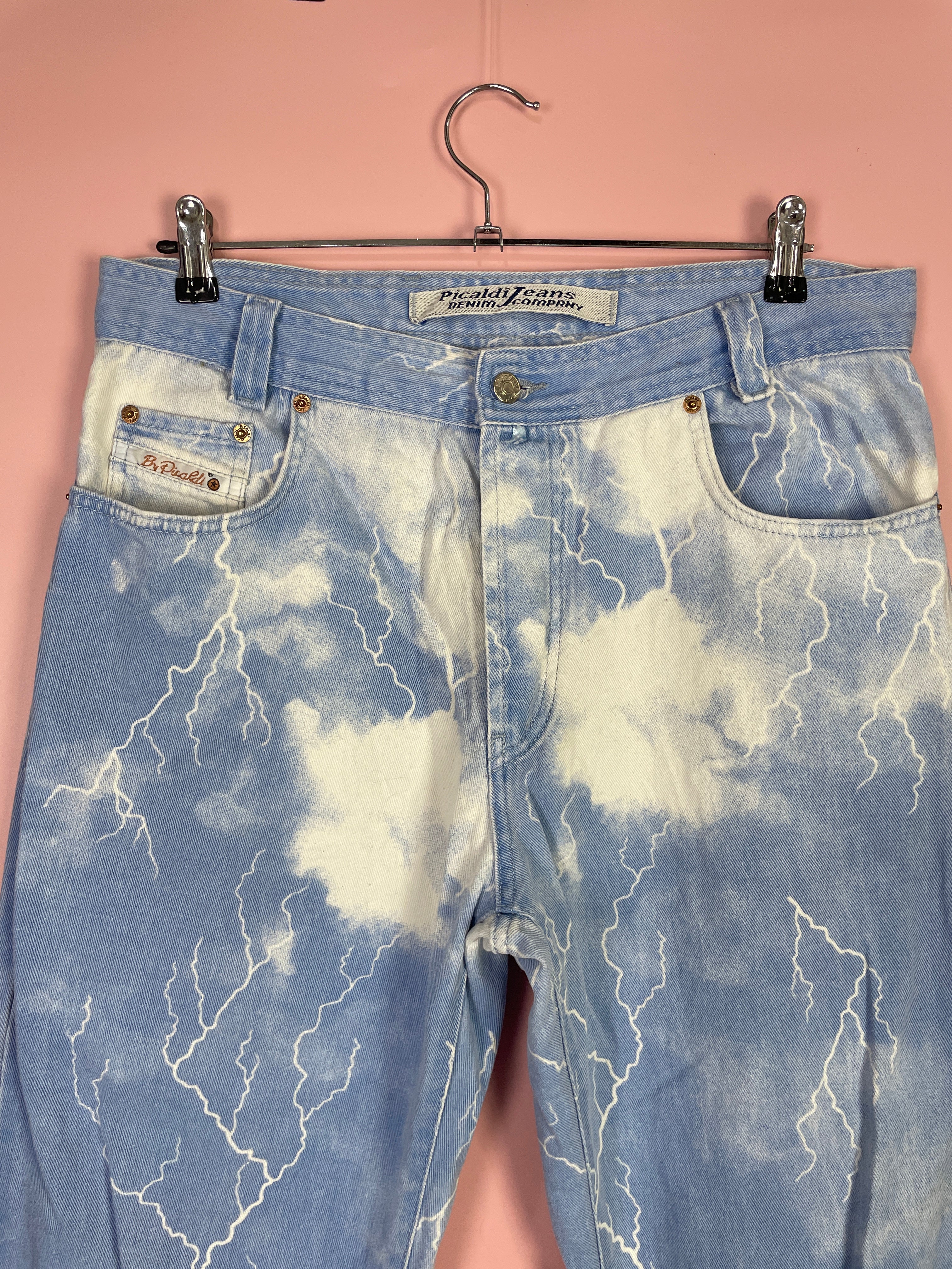 33-34 Picaldi Jeans Blitze hellblau
