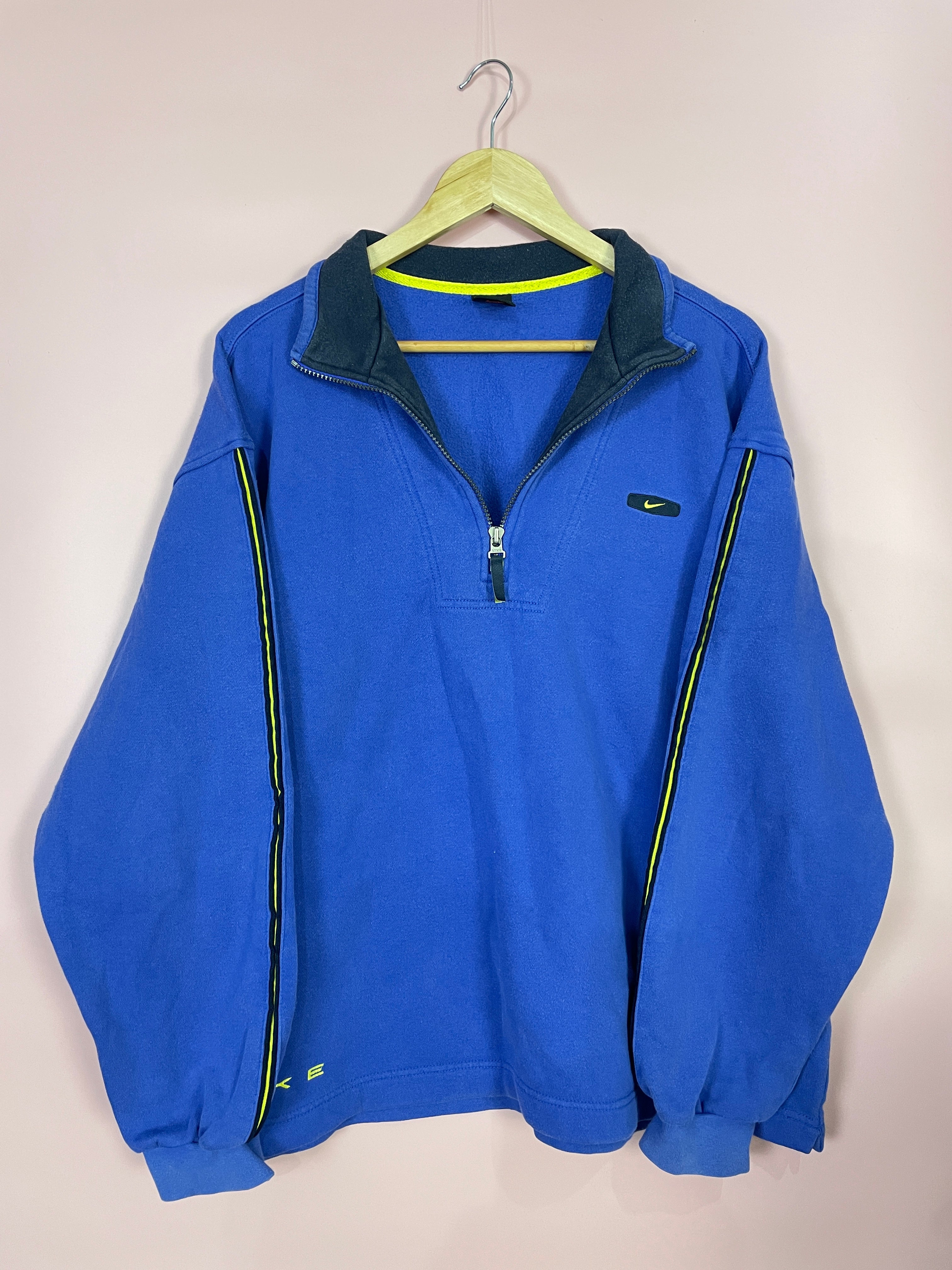 L Nike Sweater blau/gelb