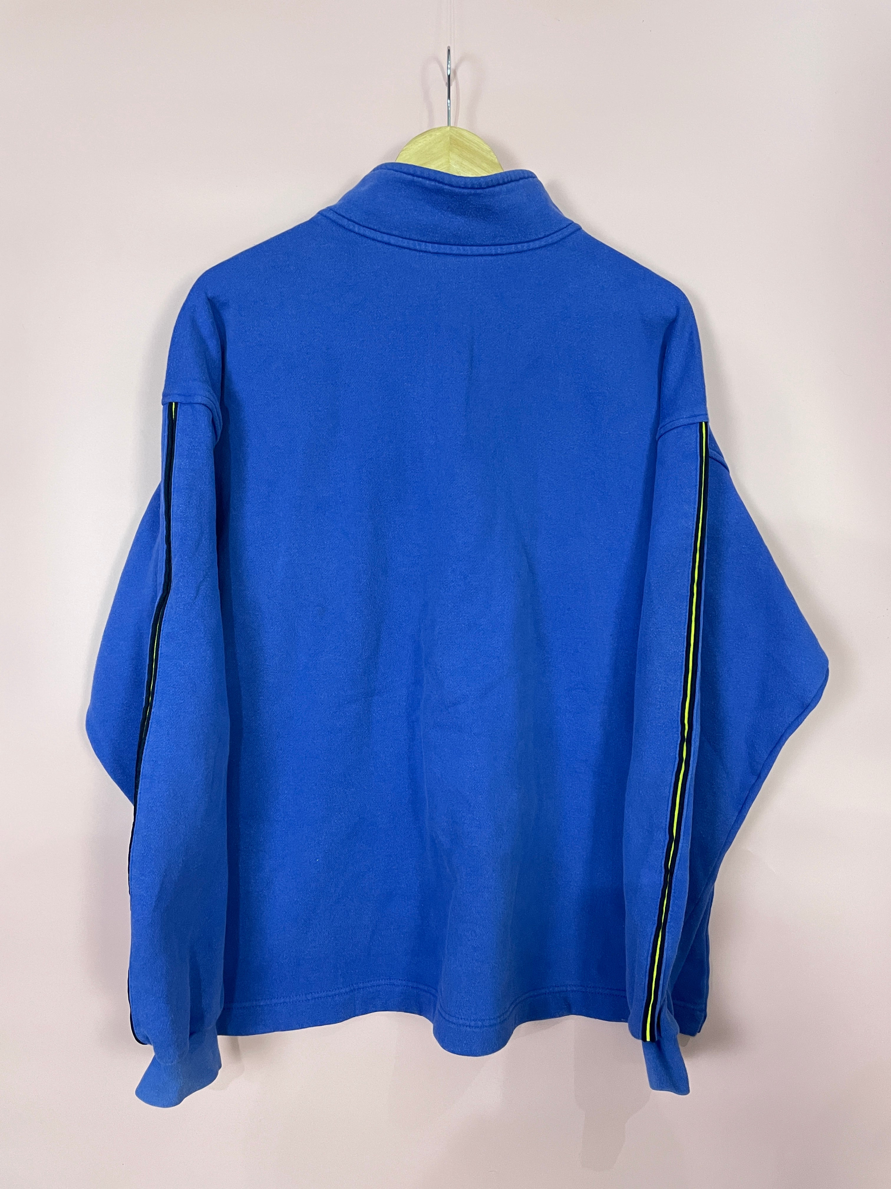 L Nike Sweater blau/gelb