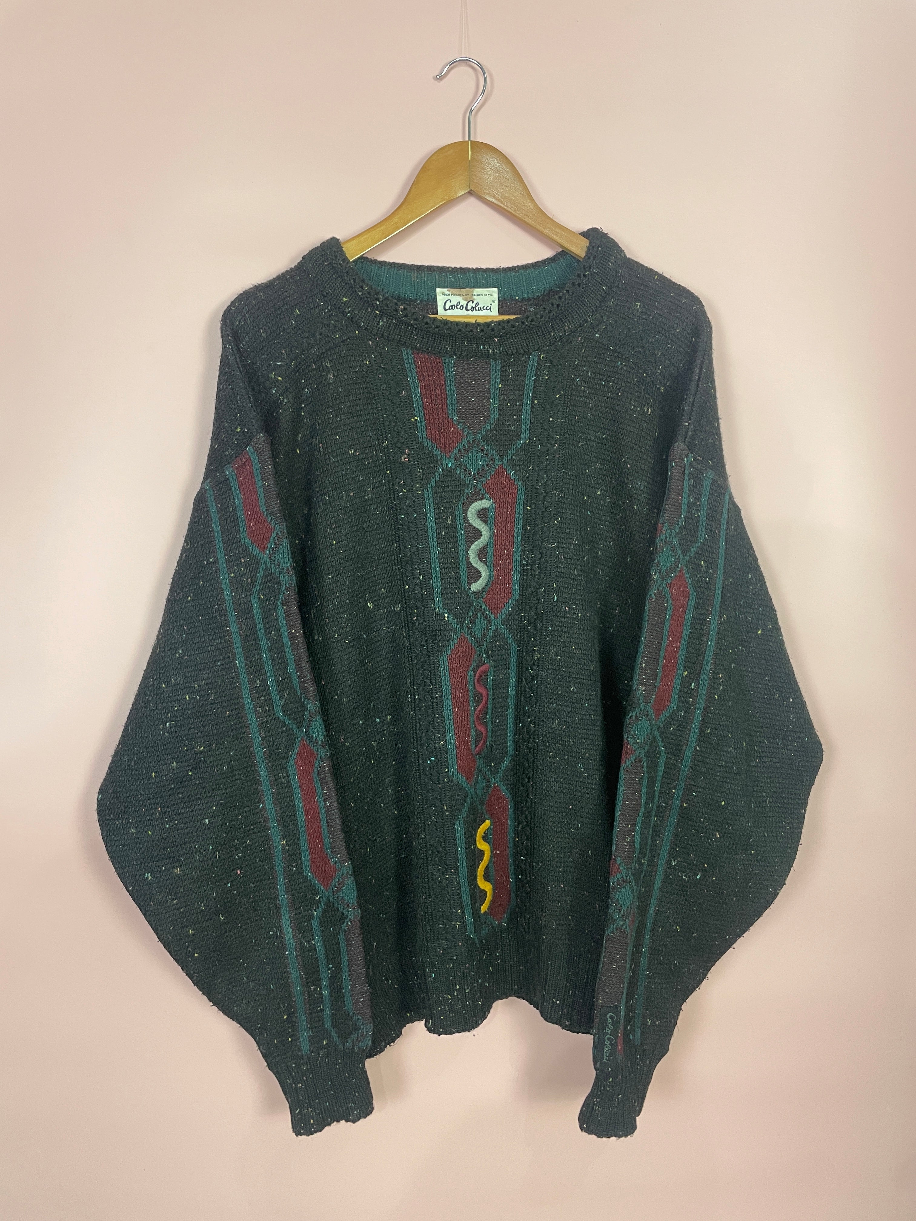 XL Carlo Calucci Pullover 90s Style