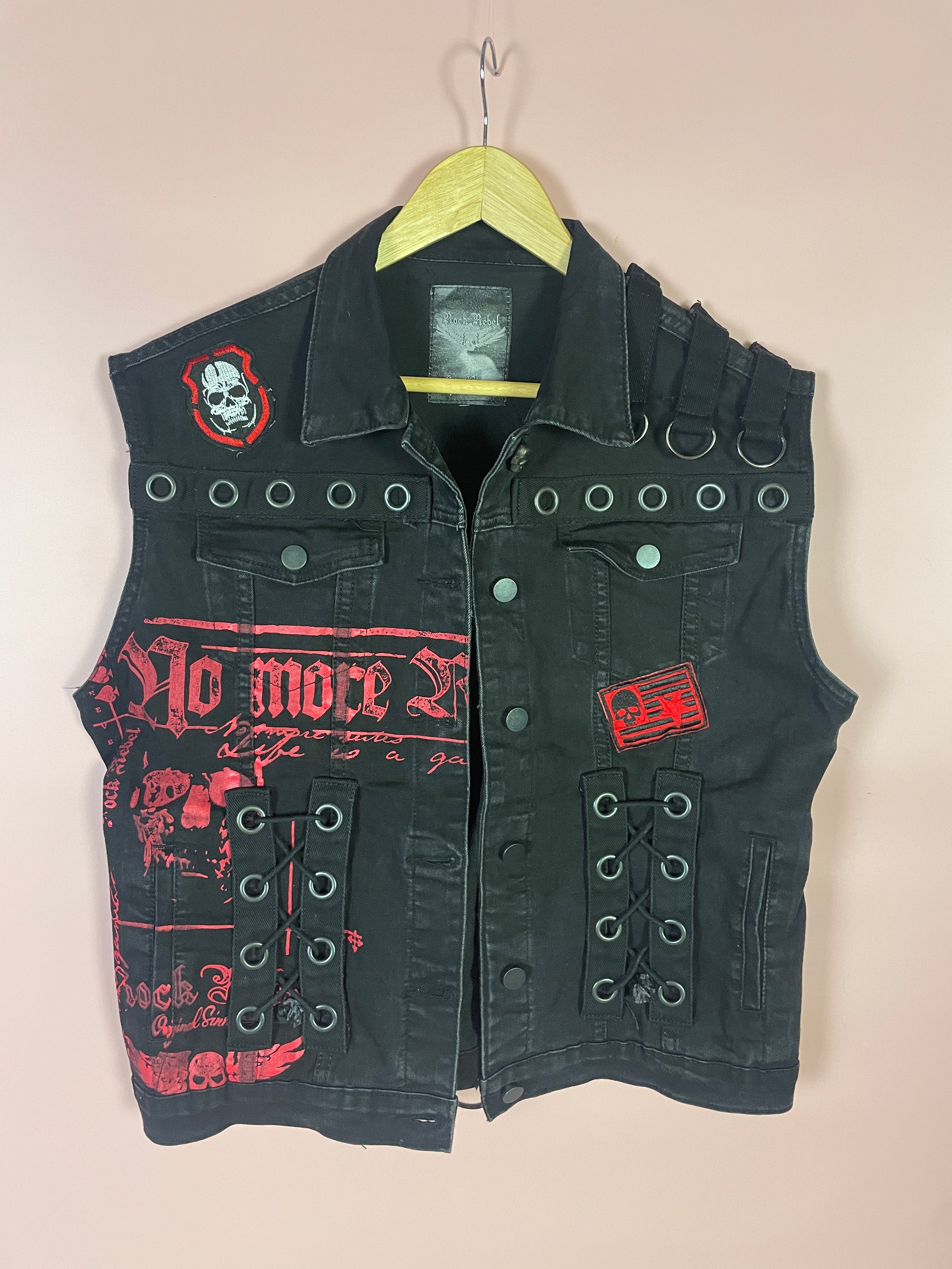 M Jeans Weste Rock Rebel
