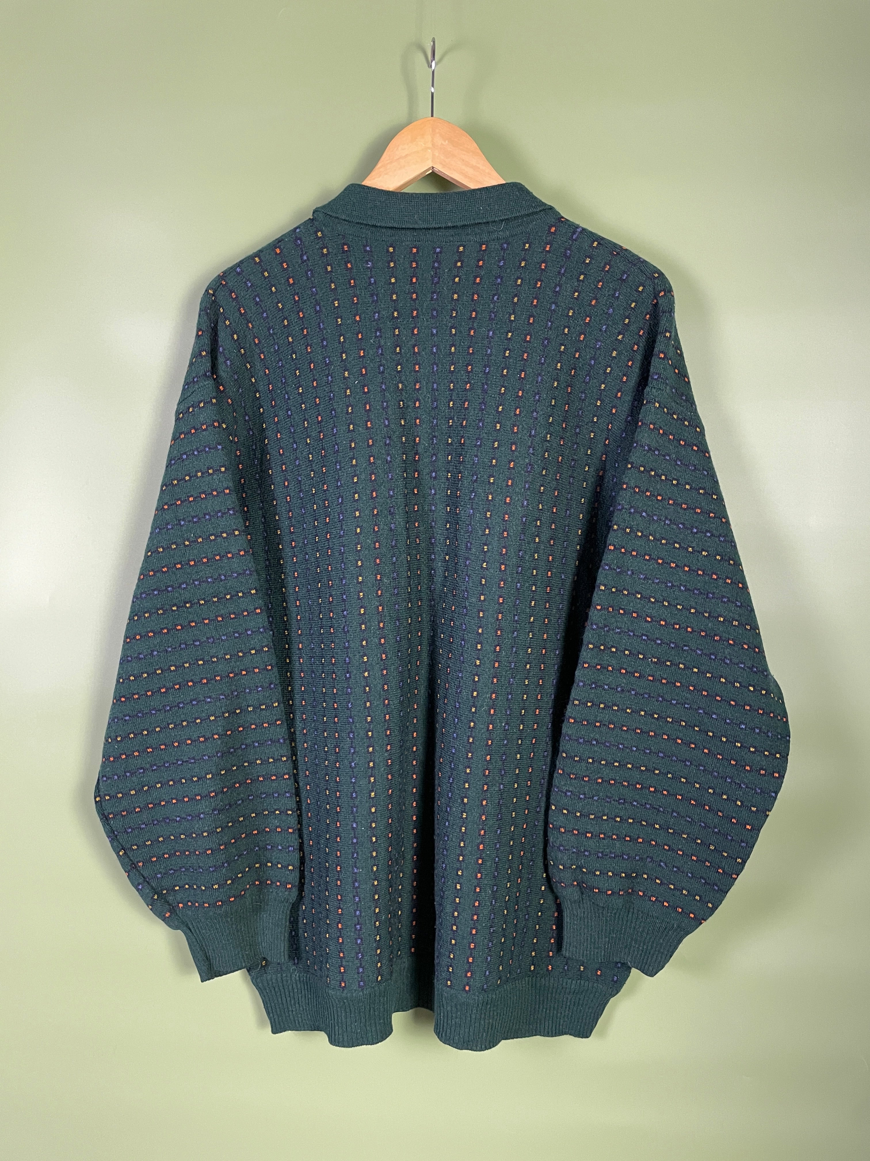 M Luis Estère Pullover dunkelgrün