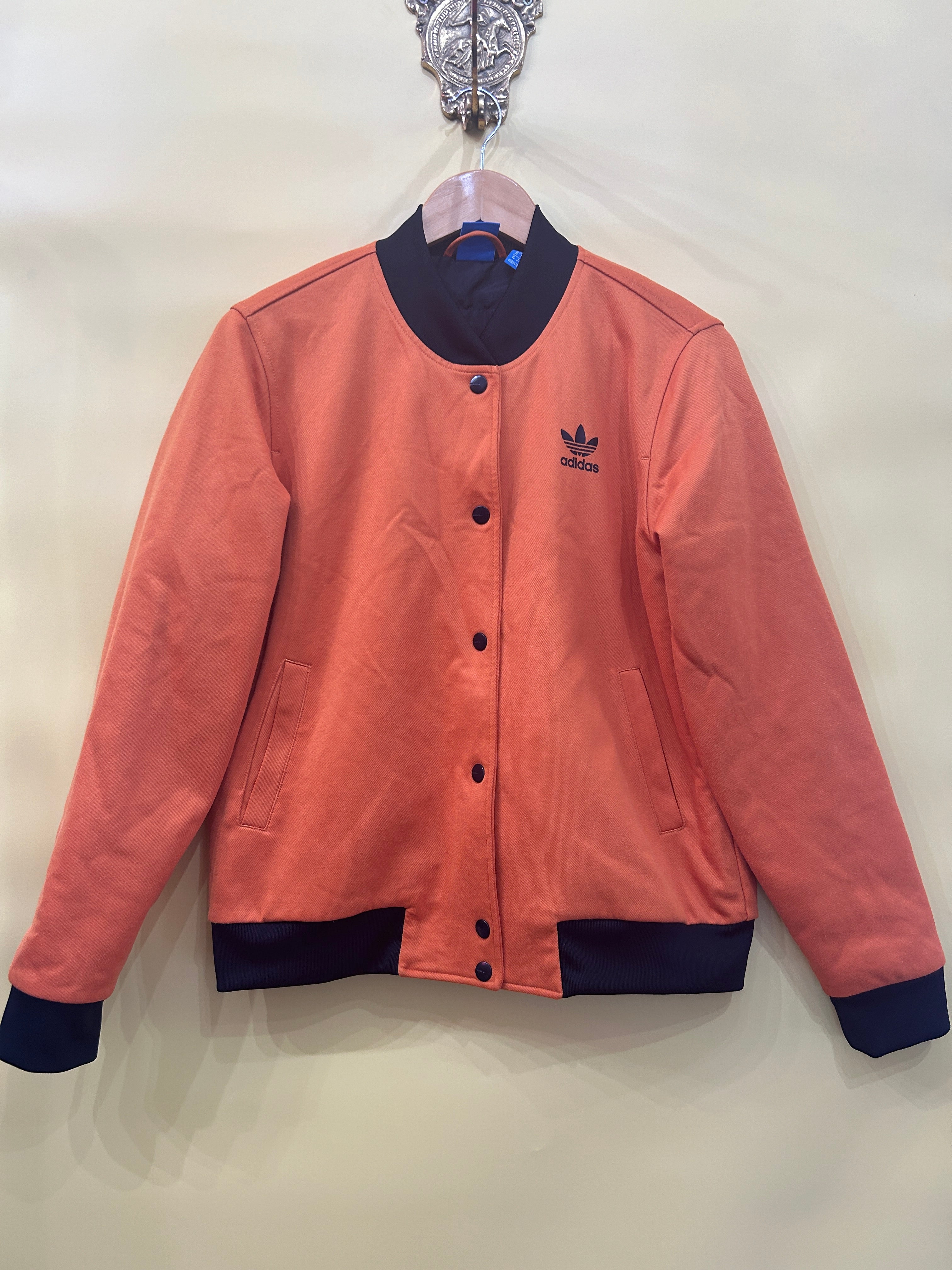 S Adidas original Bomber Jacke Blouson orange