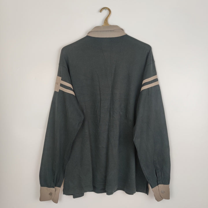 L Vintage Lacoste Sweater Schwarz Braun