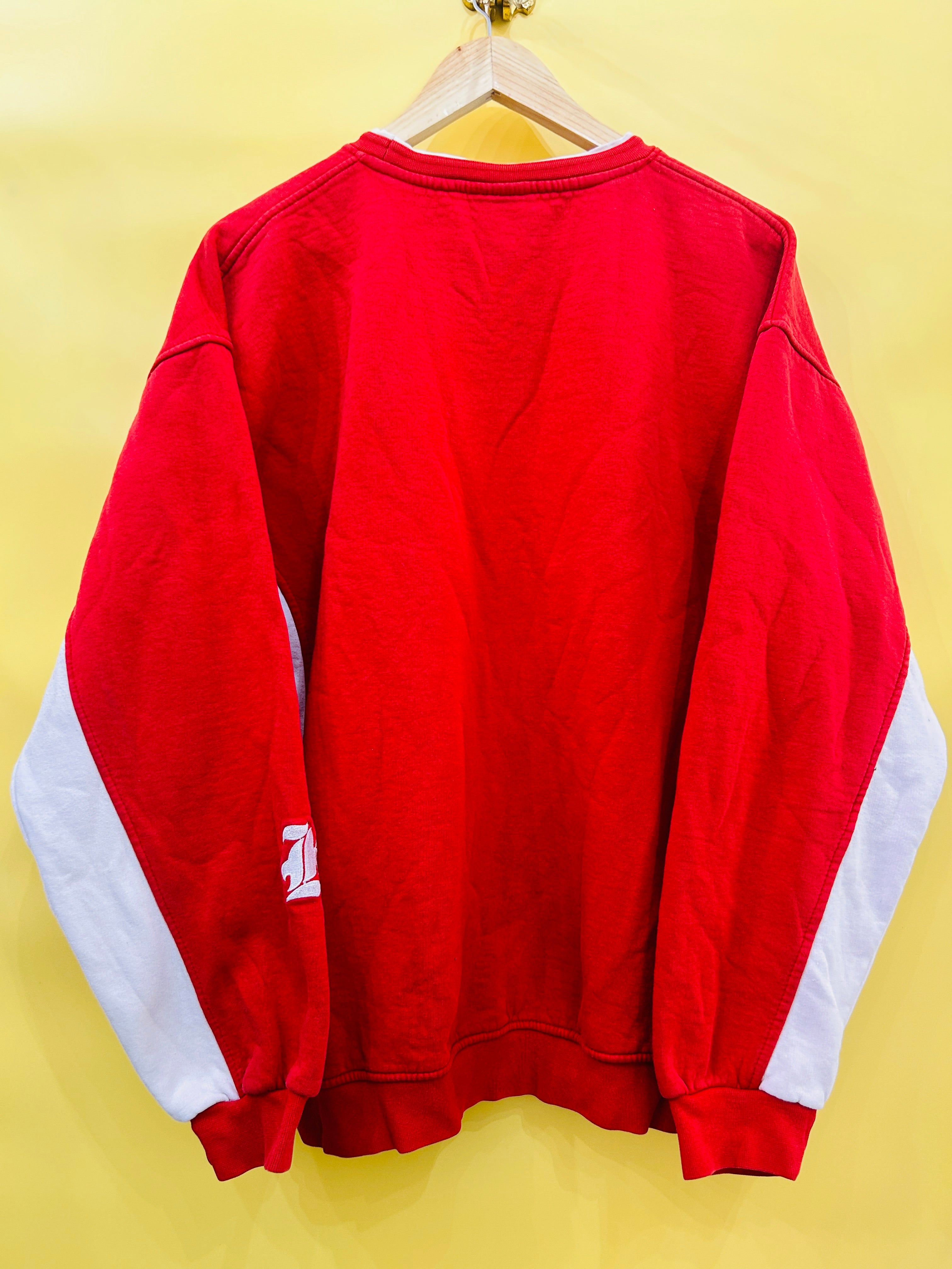 M-L Vintage Karl Kani Sweater red/white